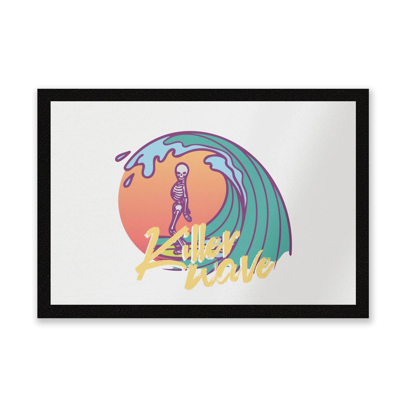Killer Wave Dude Entrance Mat