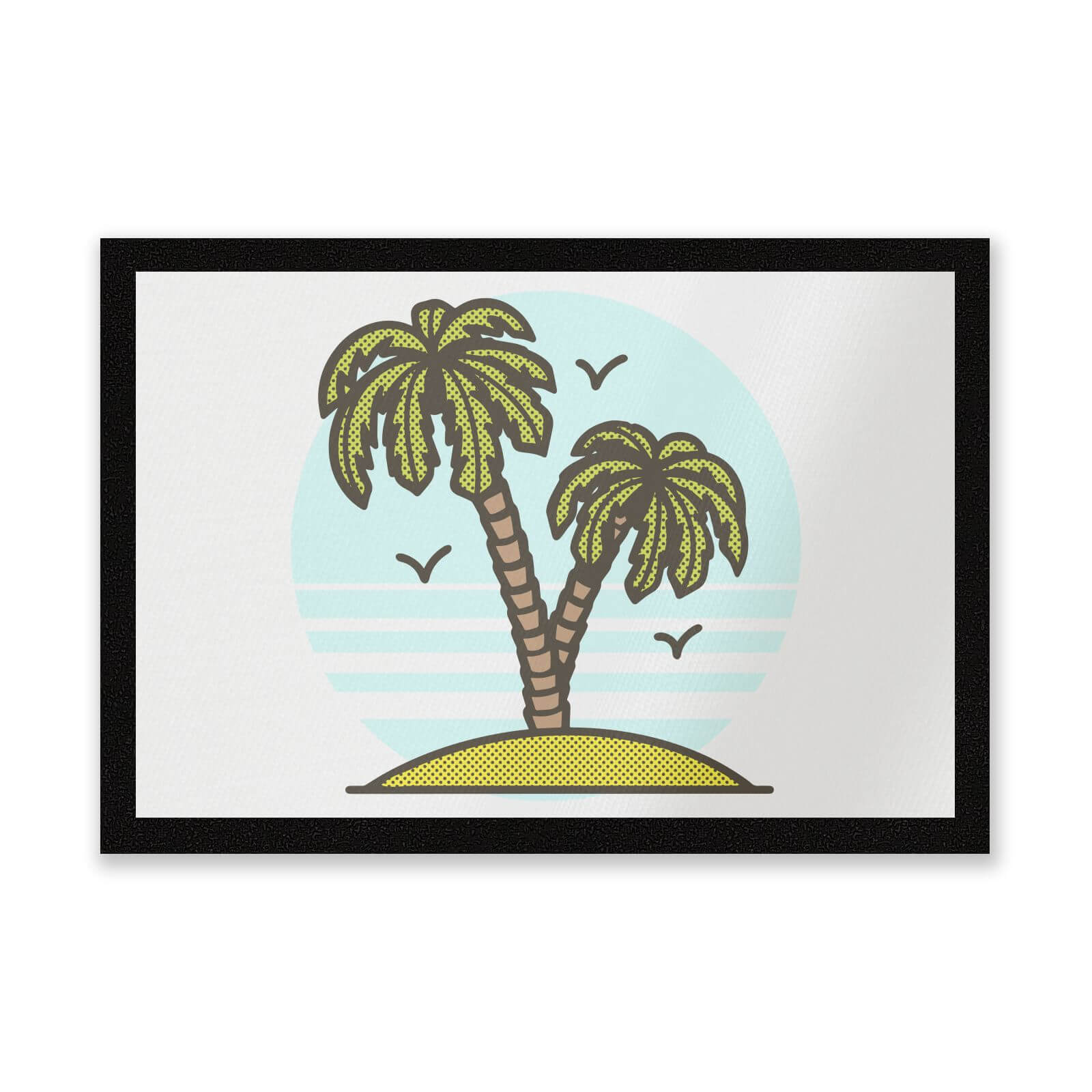 Deserted Island Entrance Mat