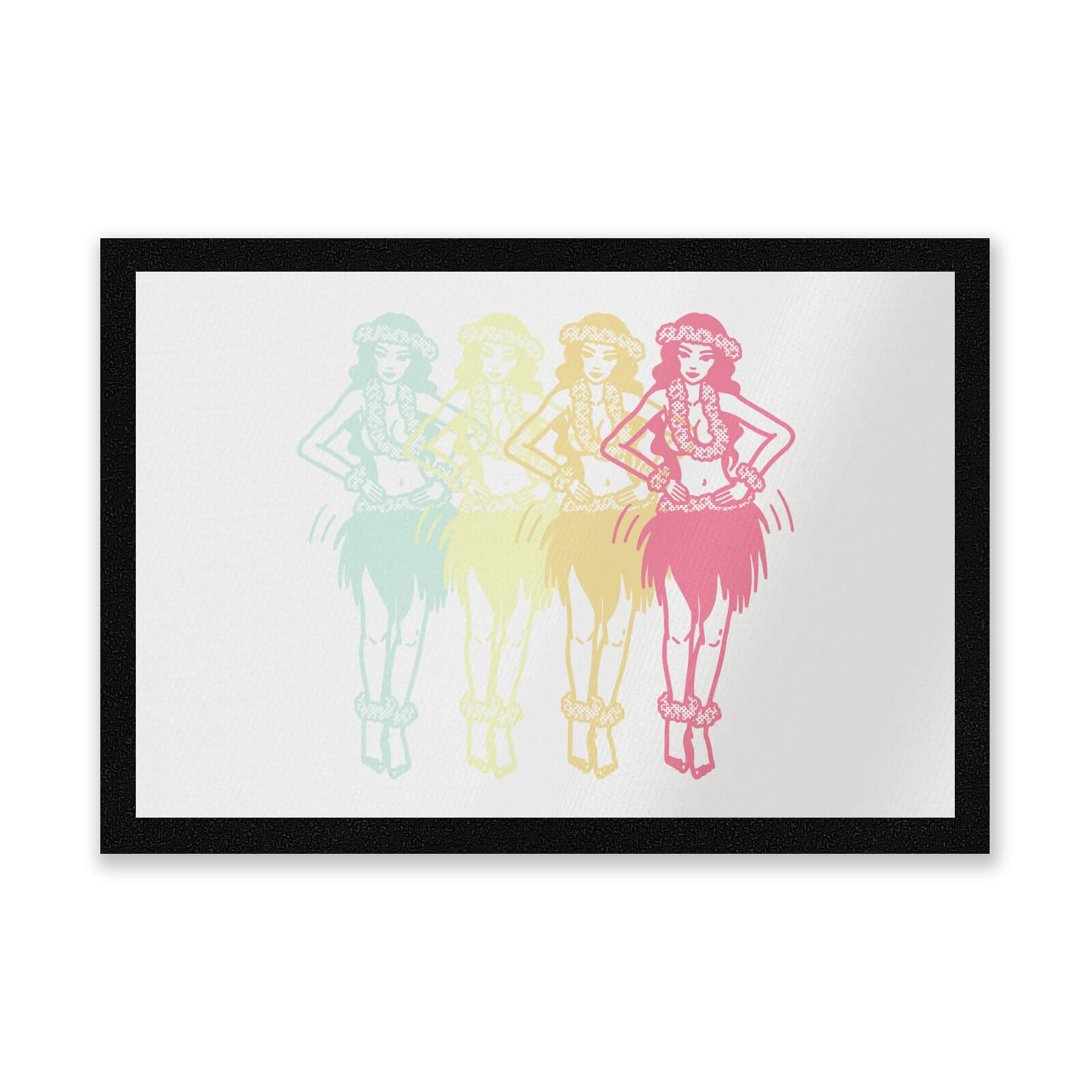Hula Girls Entrance Mat