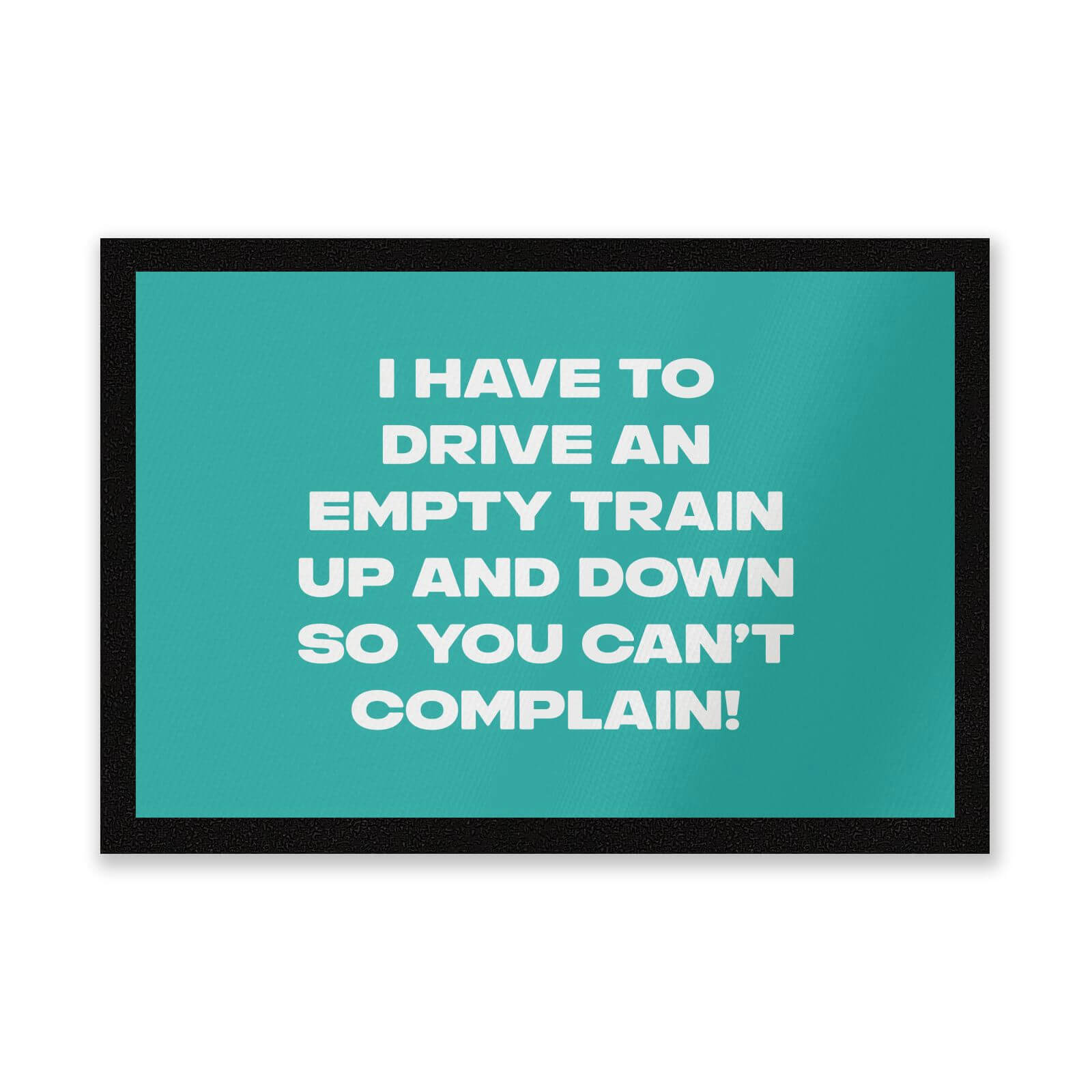 Driving Empty Trains Entrance Mat