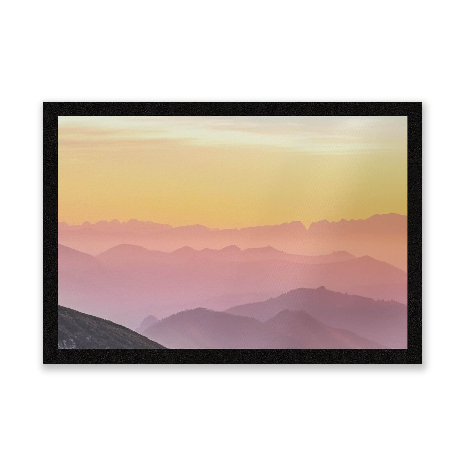 Rainbow Horizon Entrance Mat