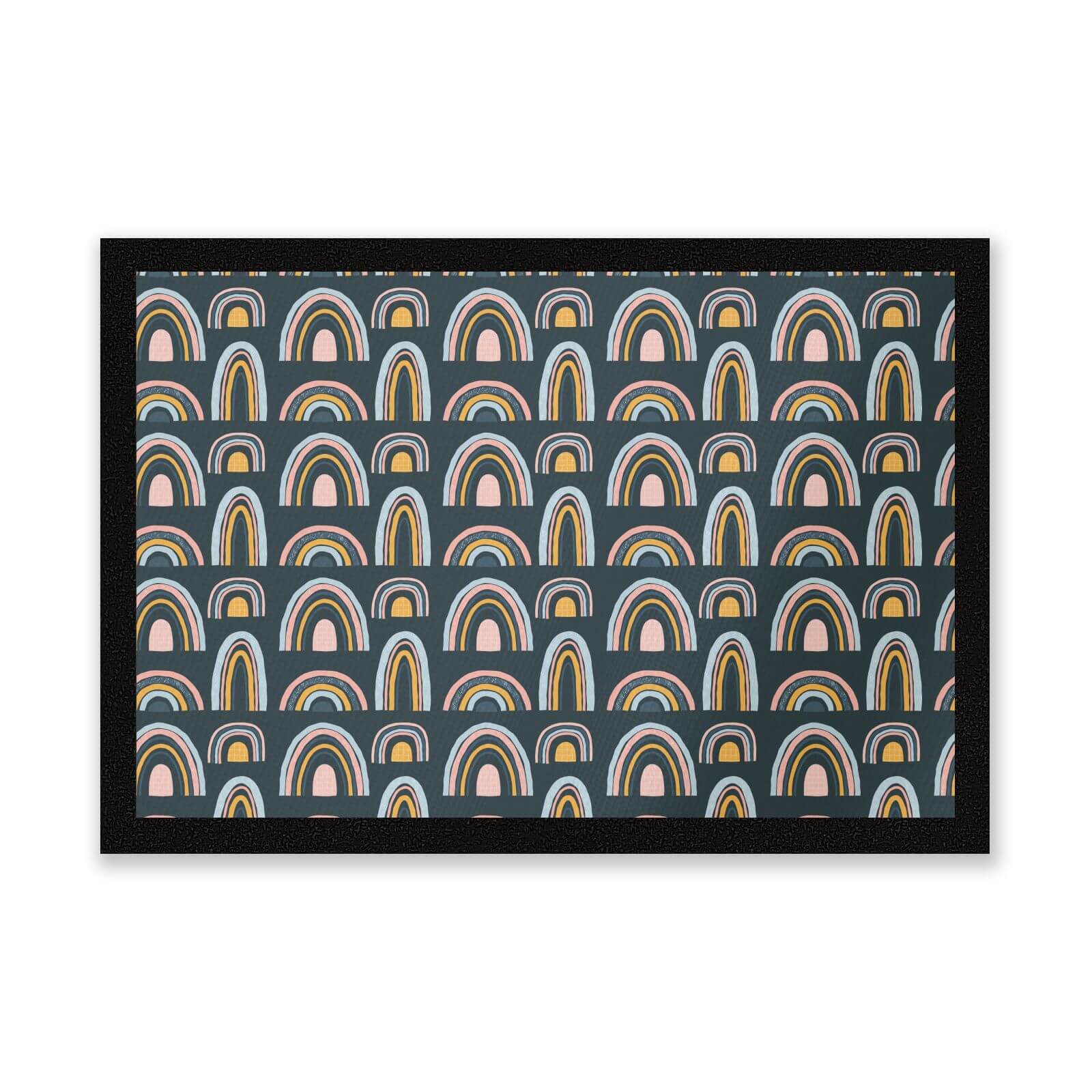 Rainbow Moody Entrance Mat