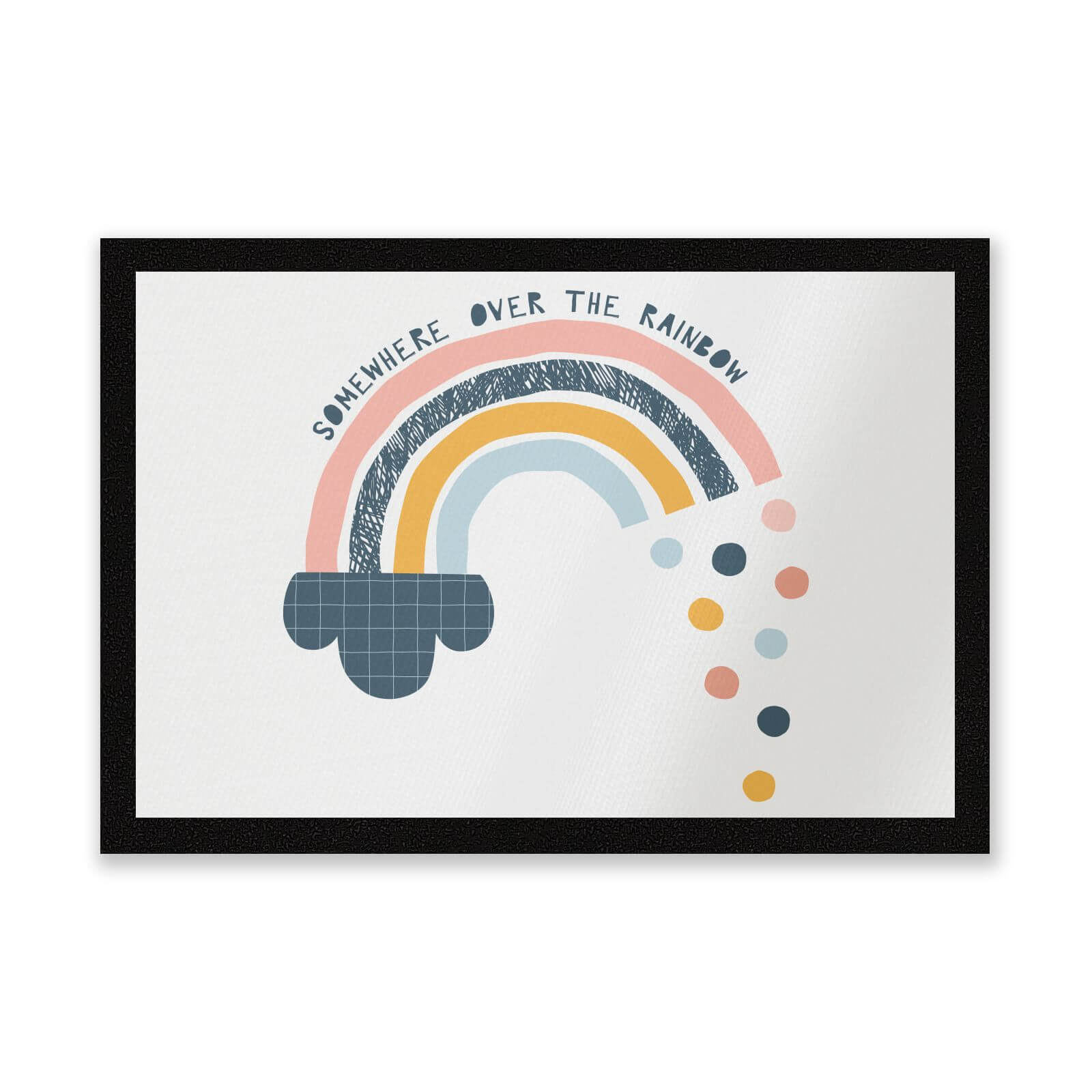 Somewhere Over The Rainbow Entrance Mat