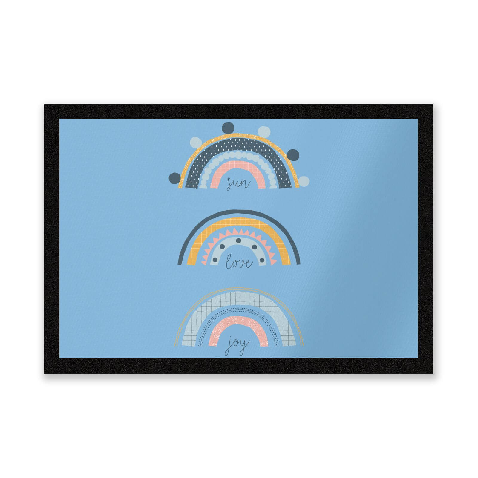 Sun Love Joy Entrance Mat