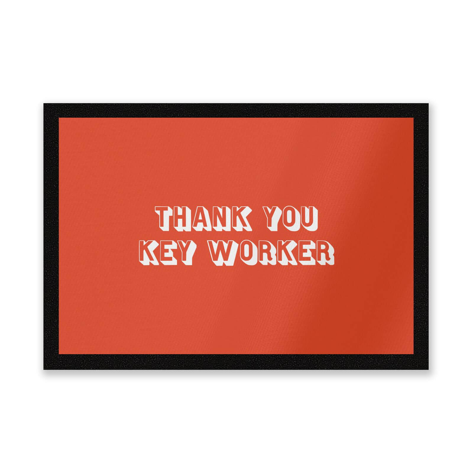 Thank You Key Worker Entrance Mat