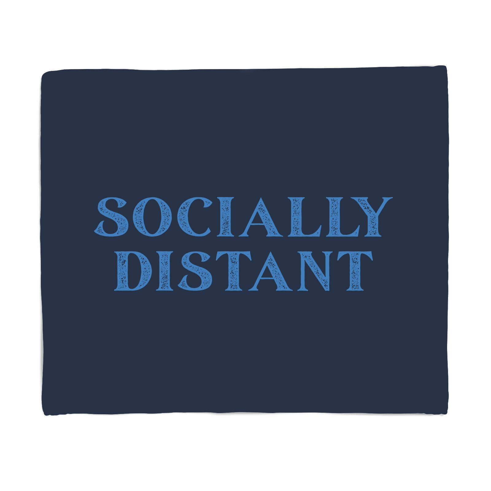 Socially Distant Fleece Blanket