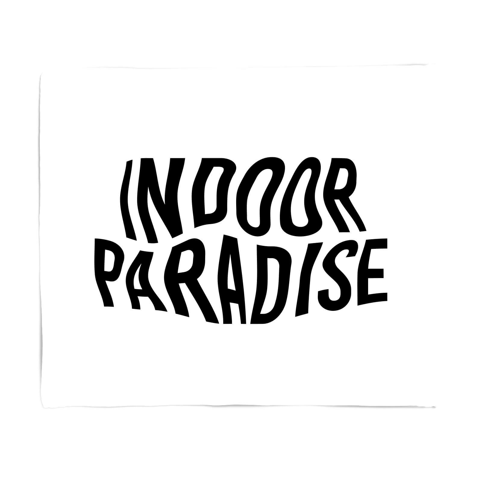 Indoor Paradise Fleece Blanket