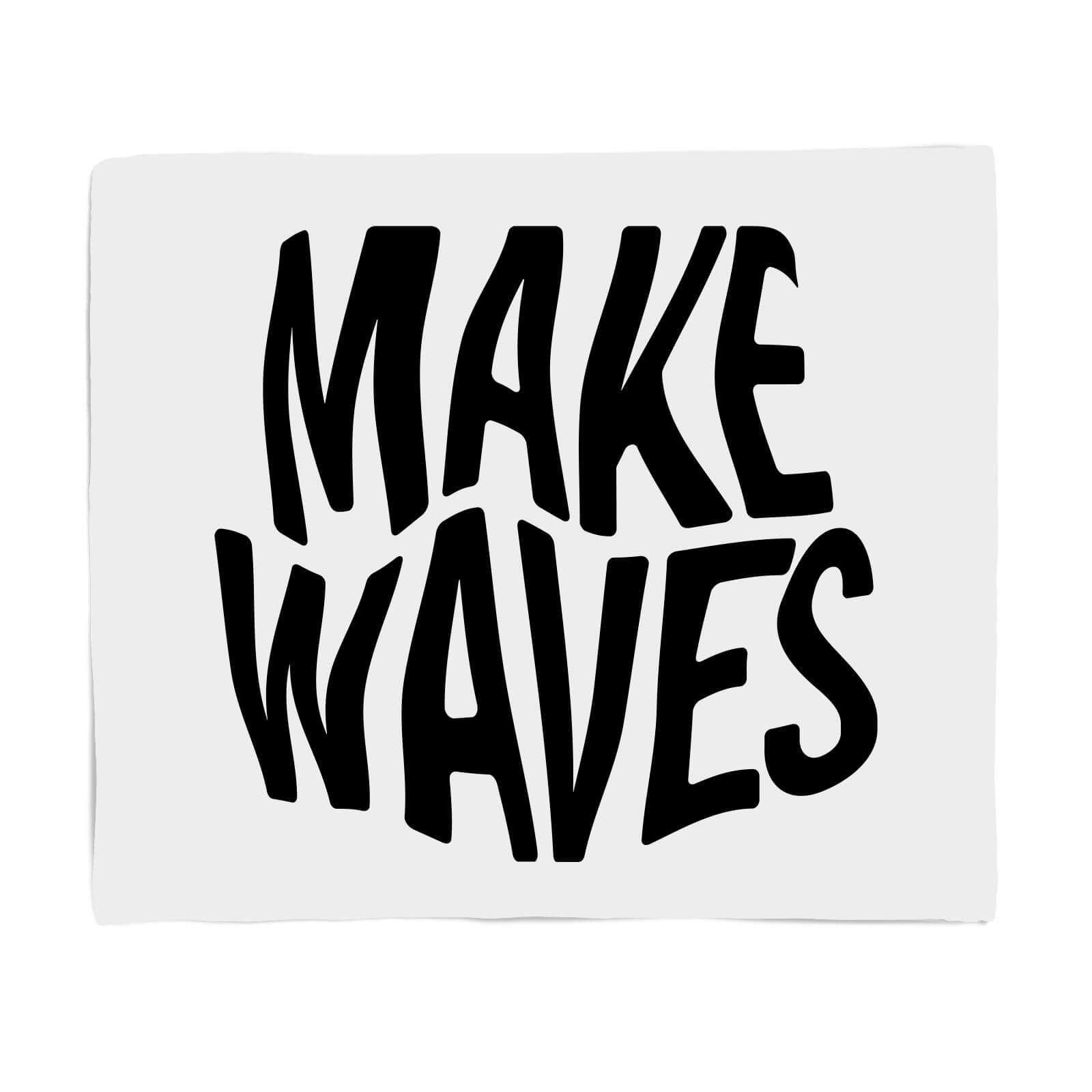Make Waves Fleece Blanket