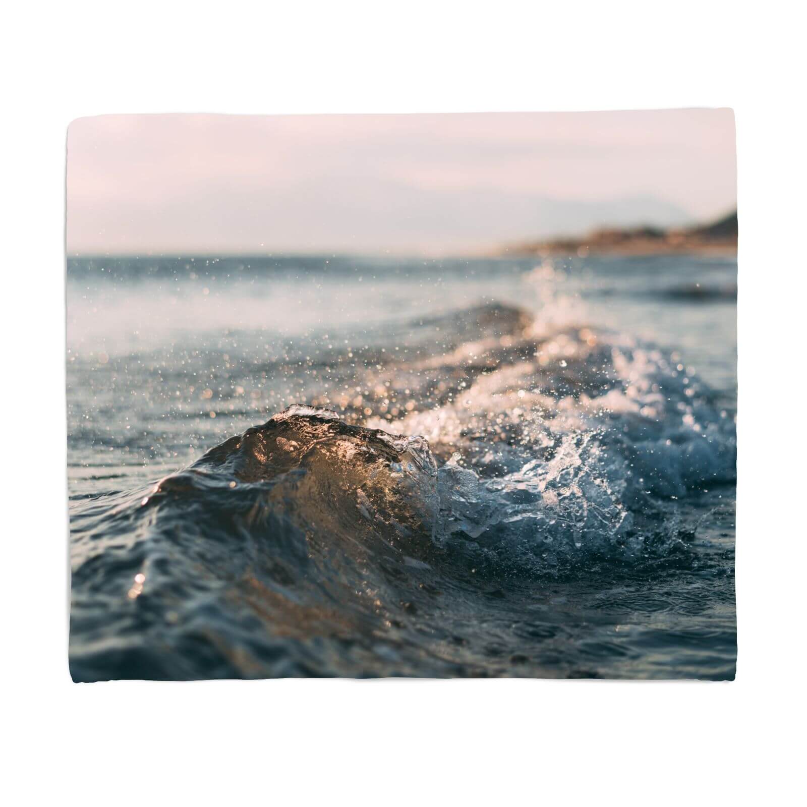Crashing Wave Fleece Blanket