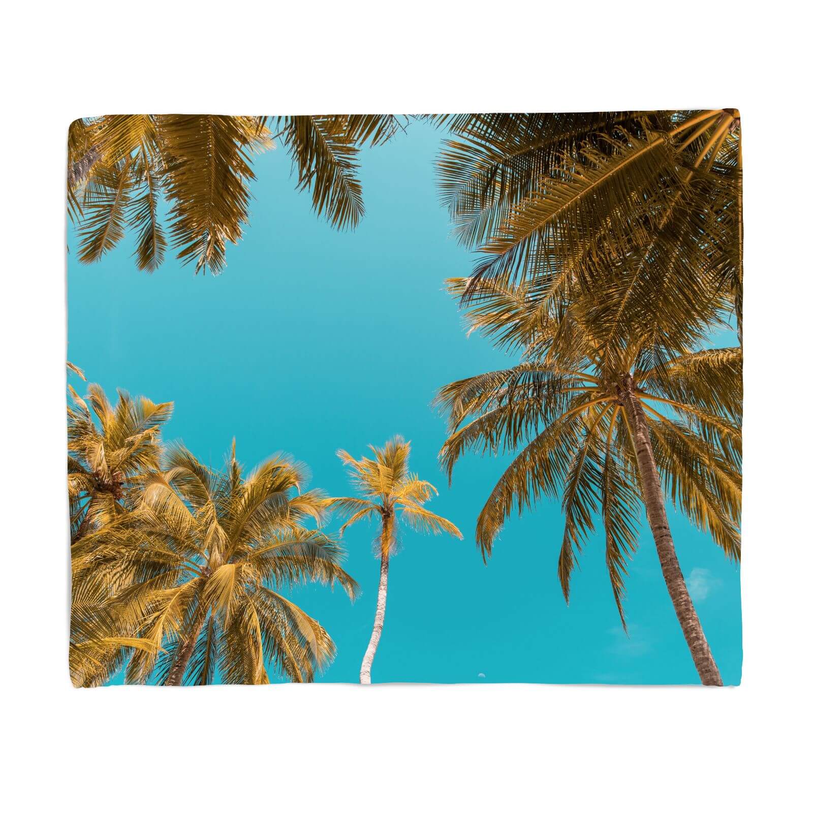 Palm Trees Fleece Blanket