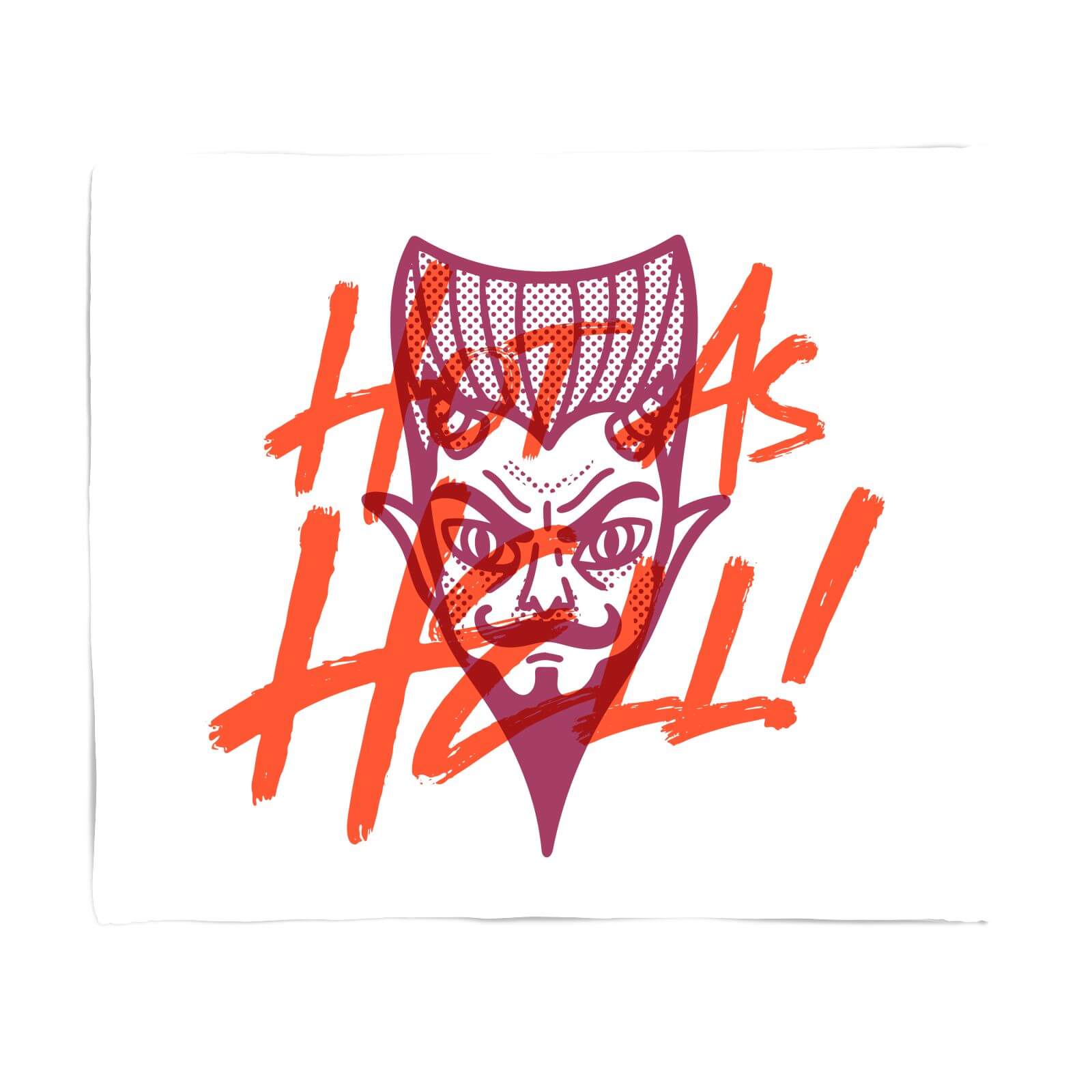 Hot As Hell Fleece Blanket