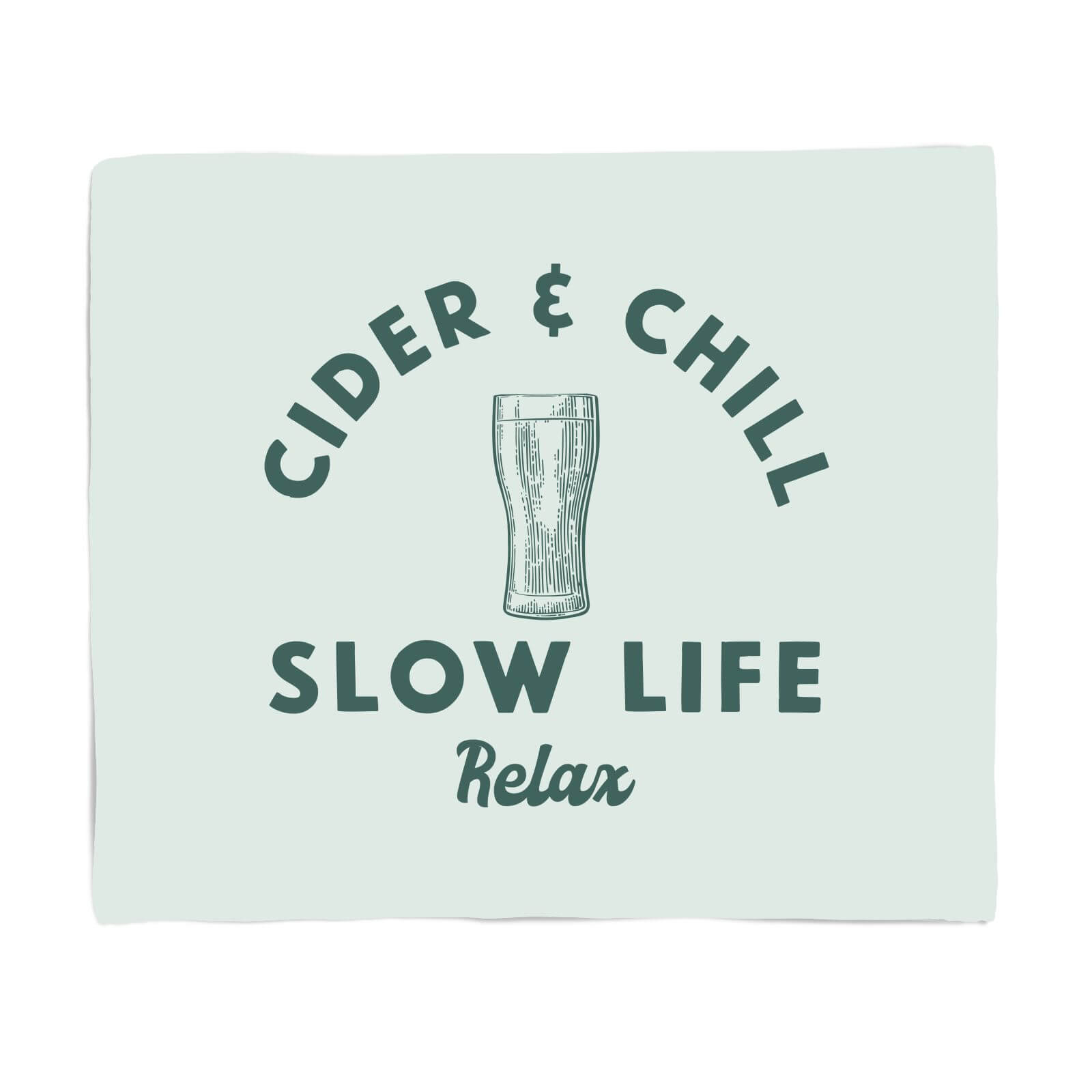Cider And Chill Fleece Blanket