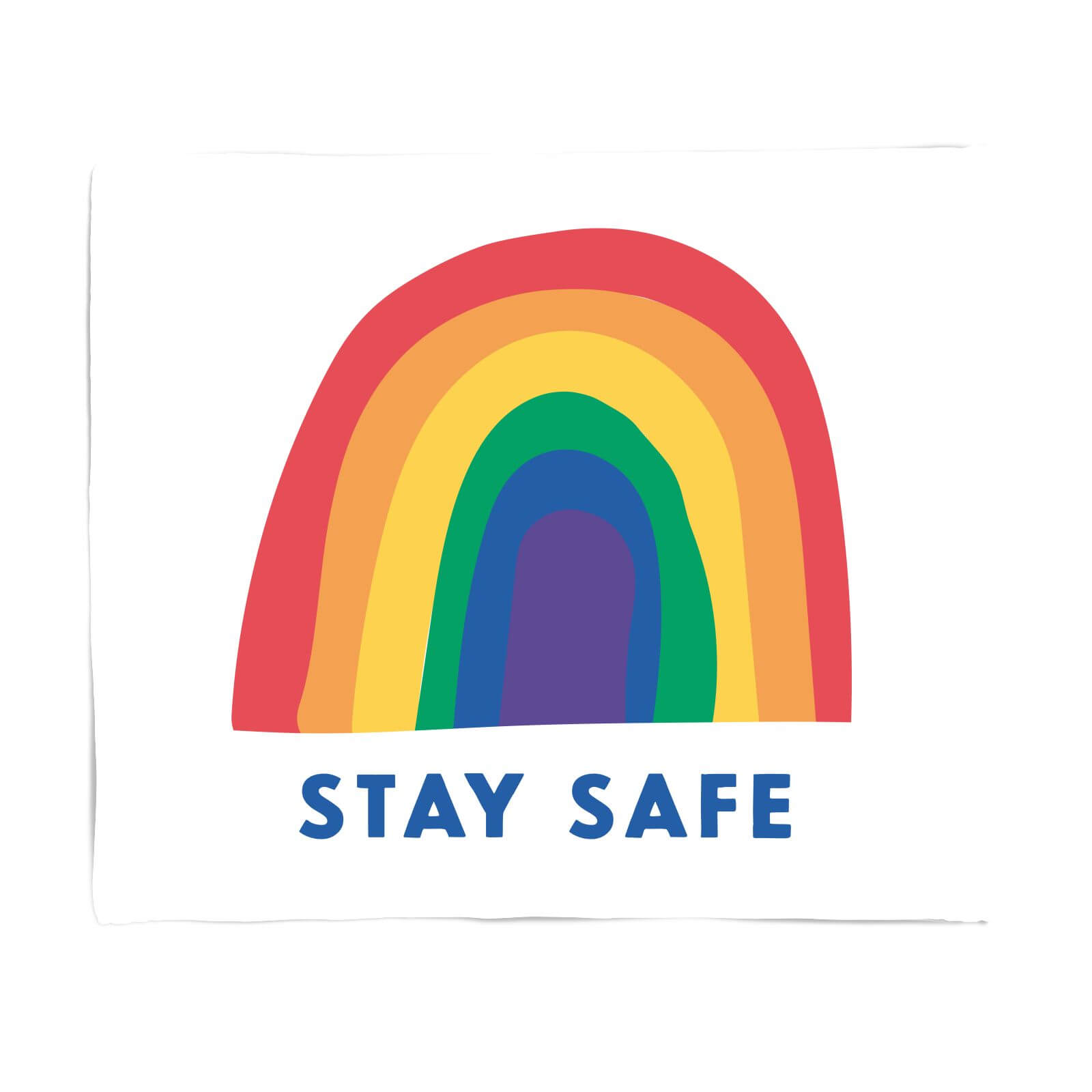 Stay Safe Fleece Blanket