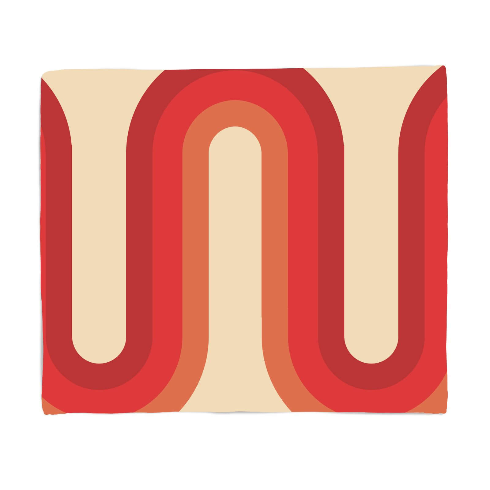 Red Groove Fleece Blanket