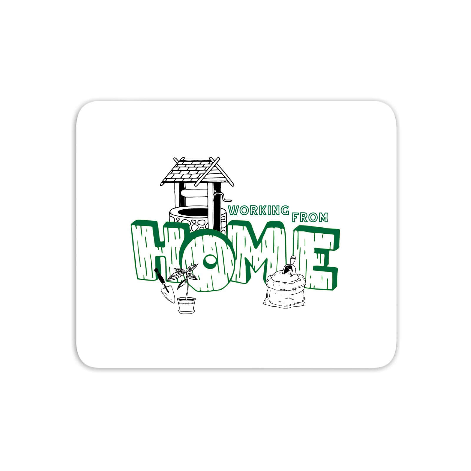 Gardening Working From Home Mouse Mat