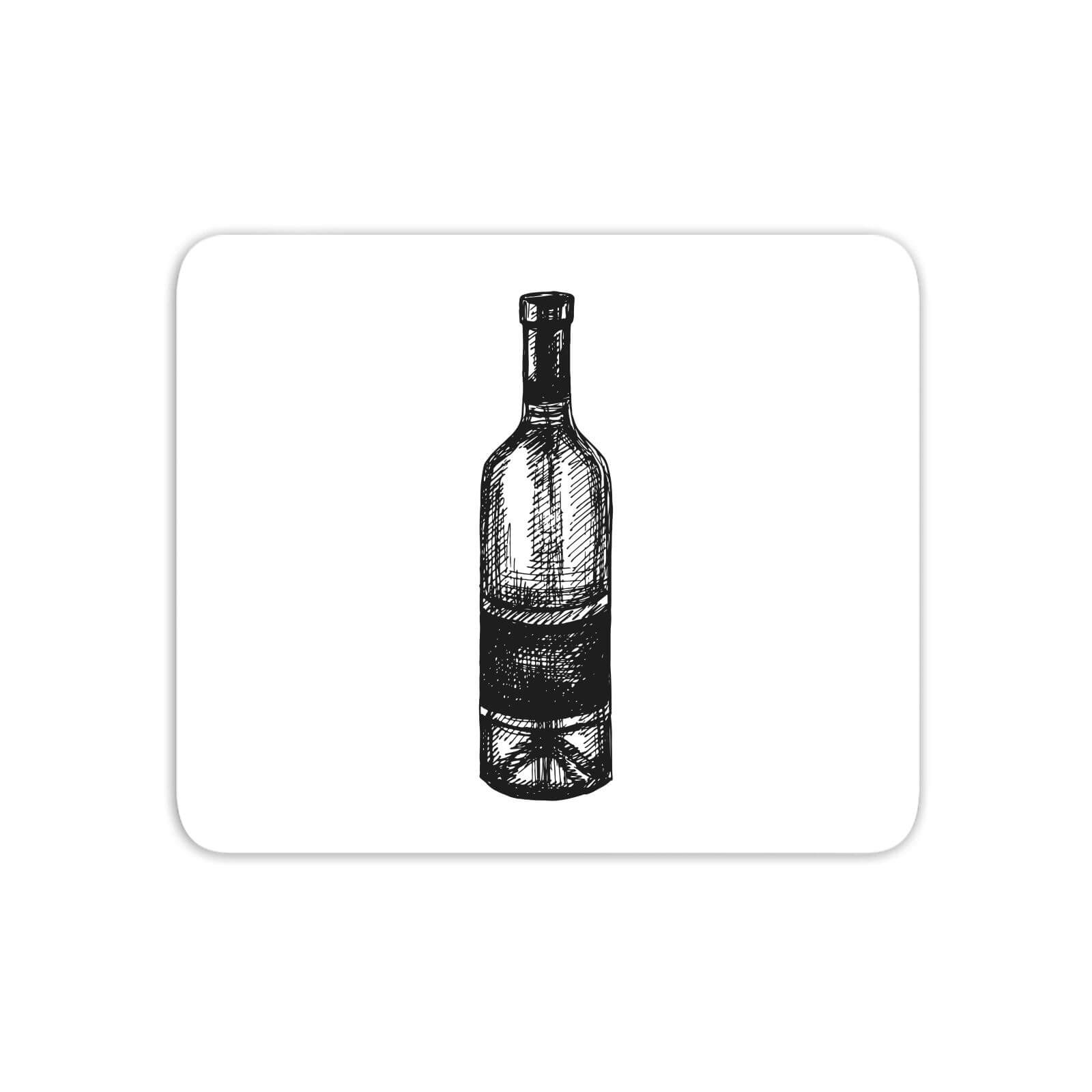 Wine Bottle Mouse Mat