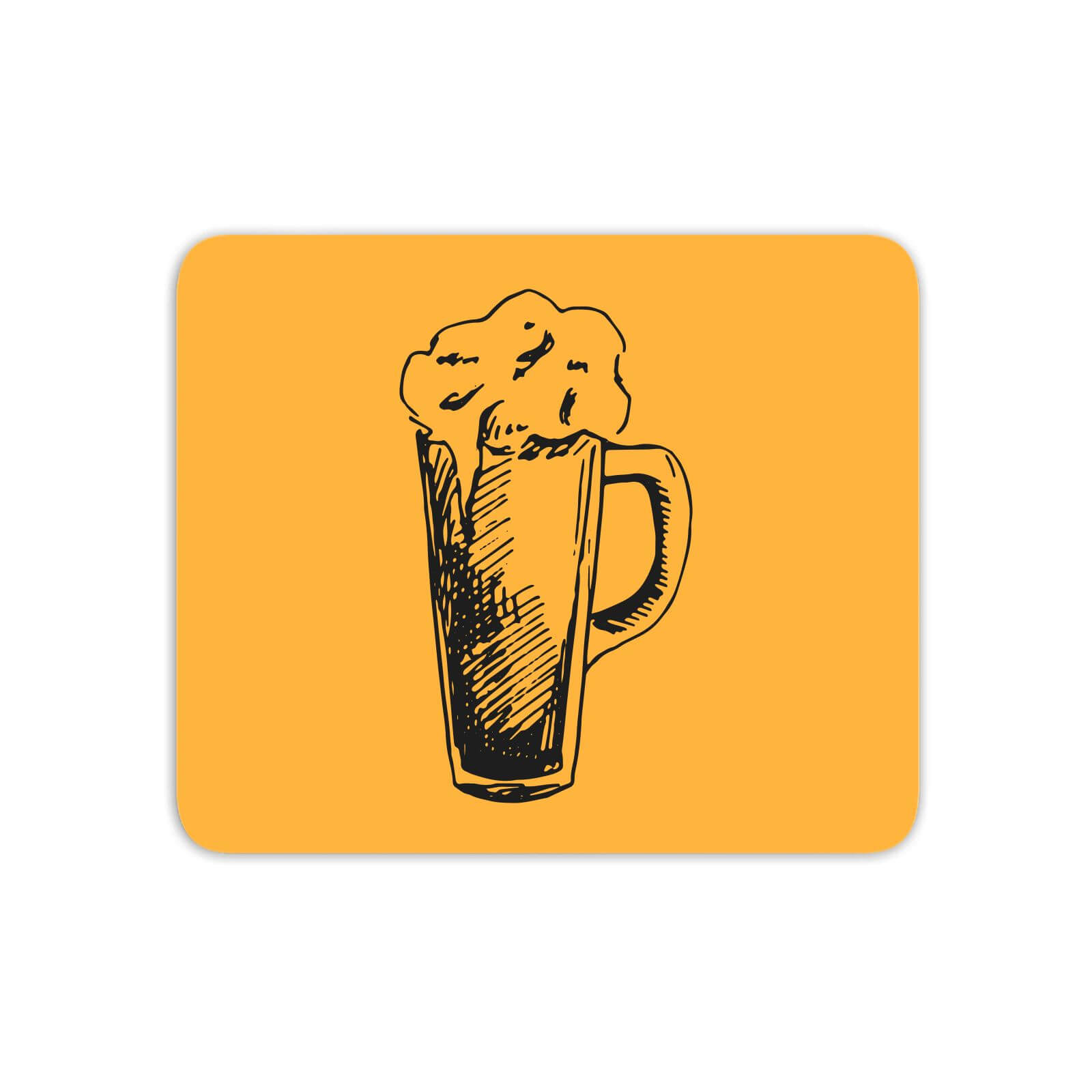 Beer Glass Mouse Mat