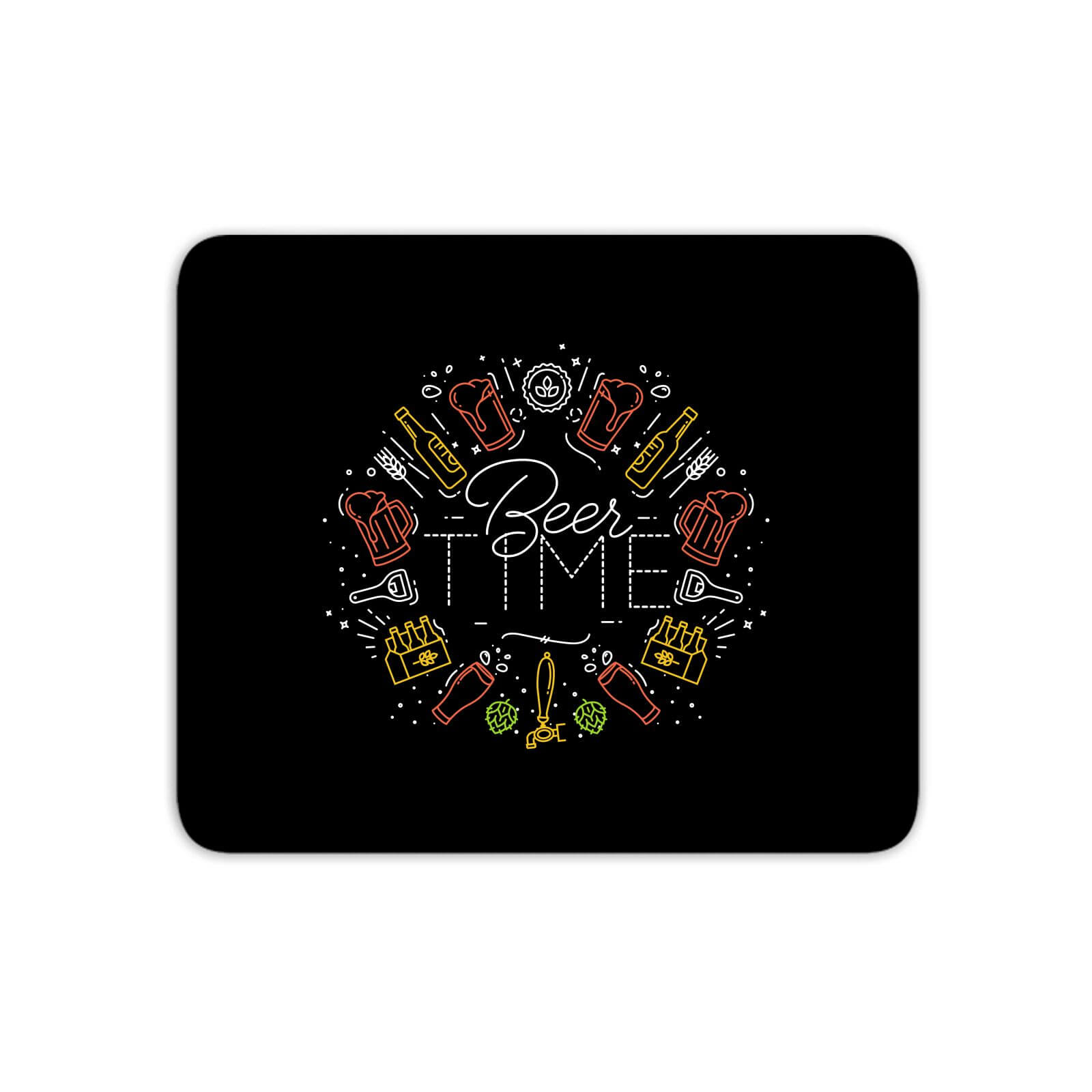 Alcohol-21 Mouse Mat