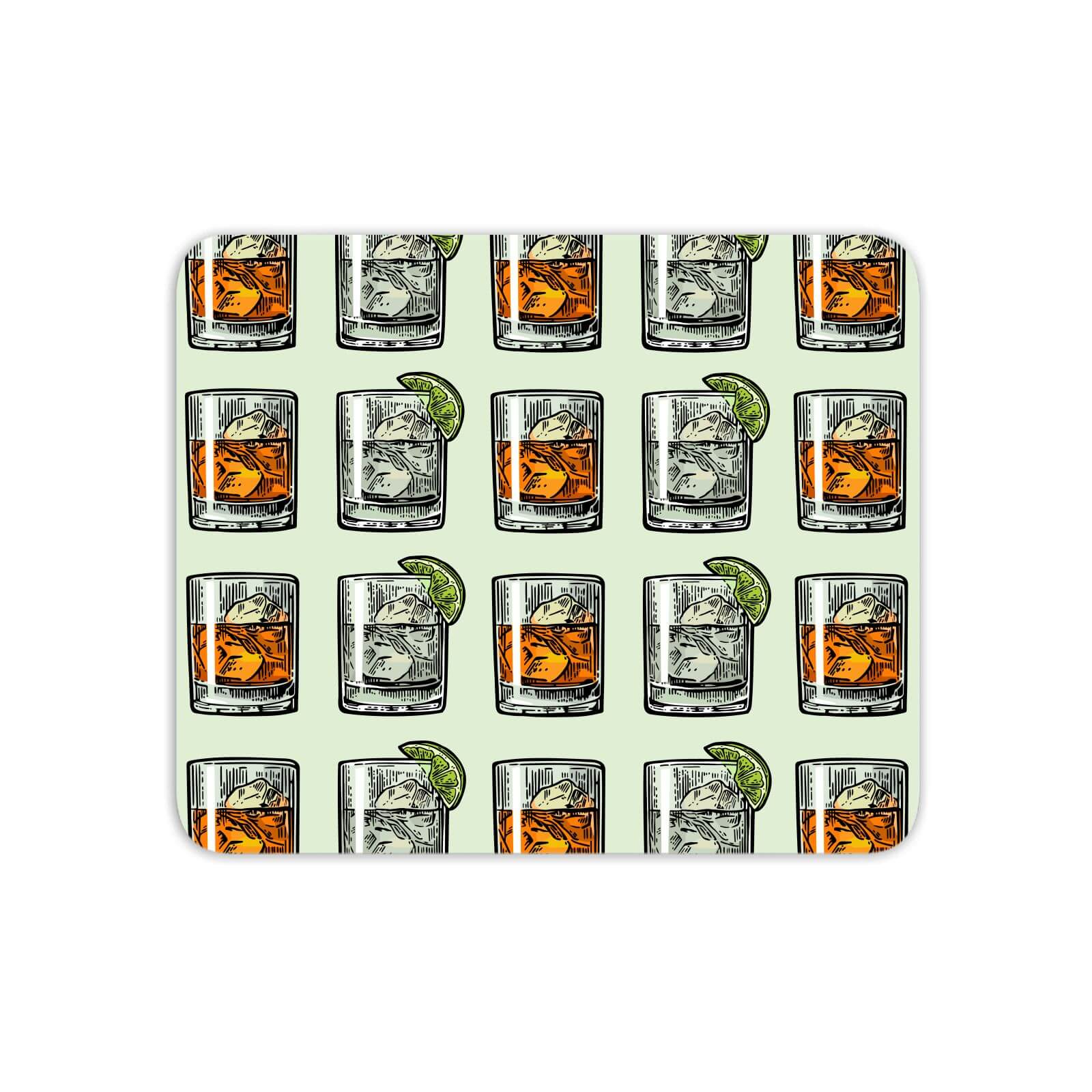 Whisky And Vodka Mouse Mat