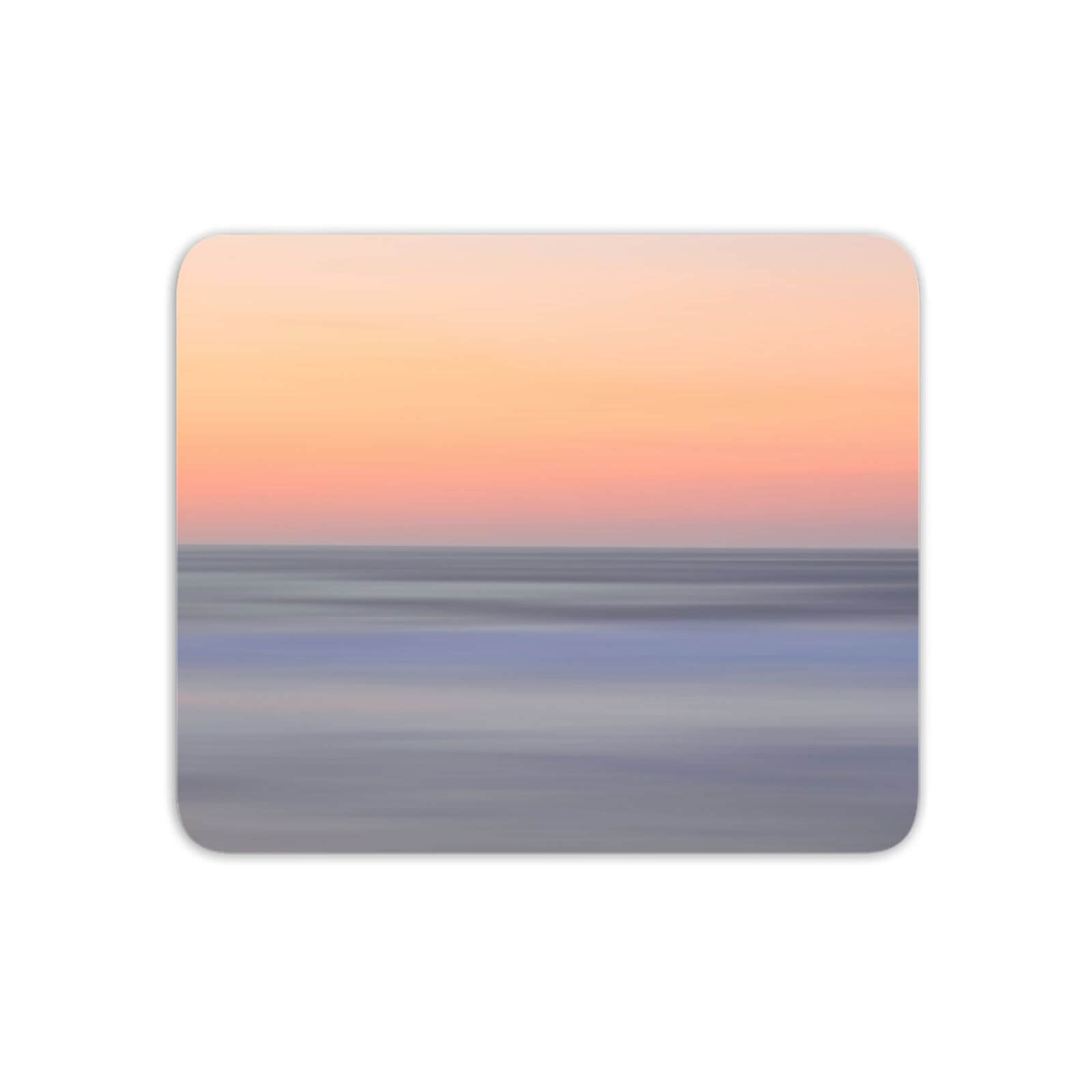 Sunset Orange Blue Mouse Mat