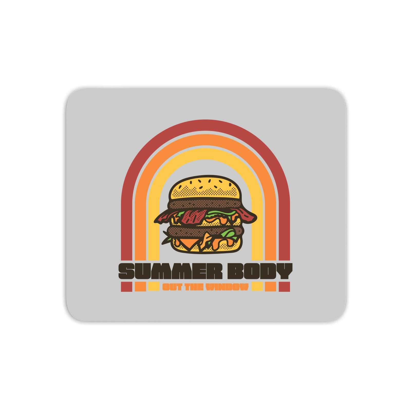 Summer Body Out The Window Mouse Mat