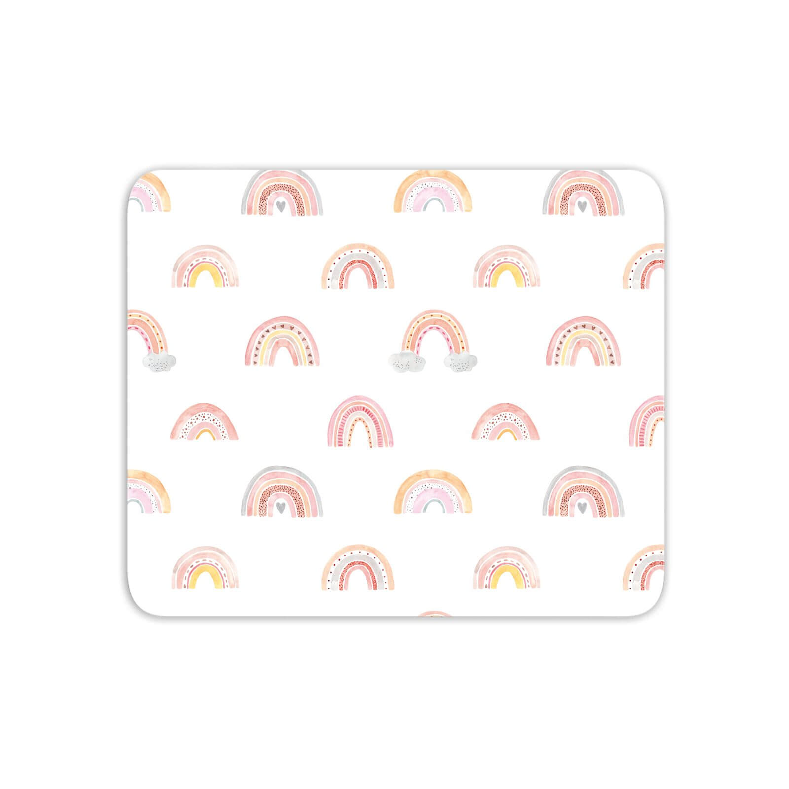 Rainbow Pattern Mouse Mat