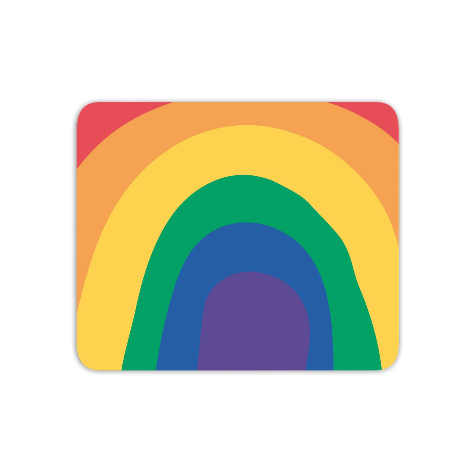 Close Up Rainbow Mouse Mat