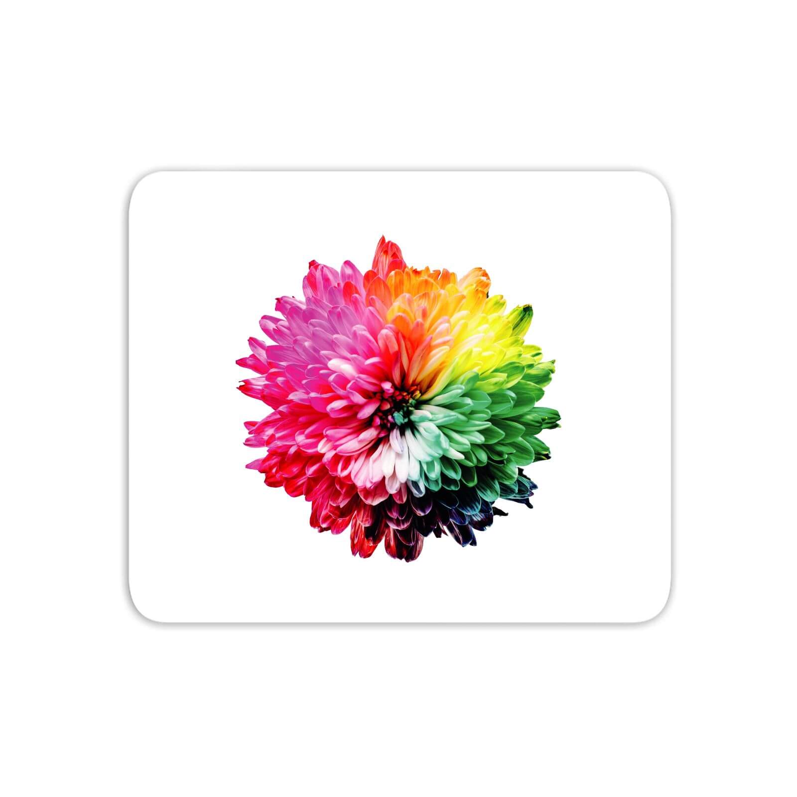 Fluro Flower Mouse Mat