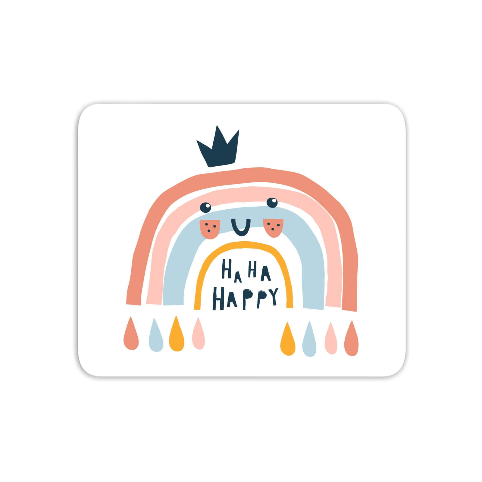 Ha Ha Happy Mouse Mat