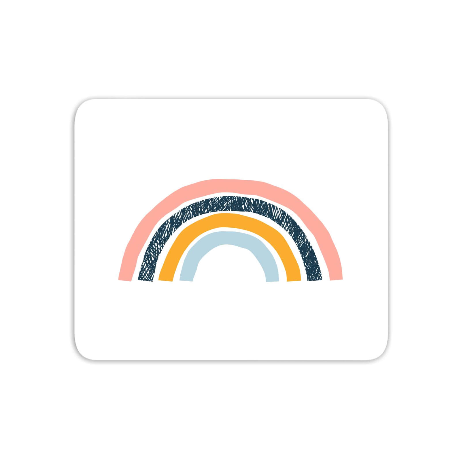 Textured Rainbow Mouse Mat