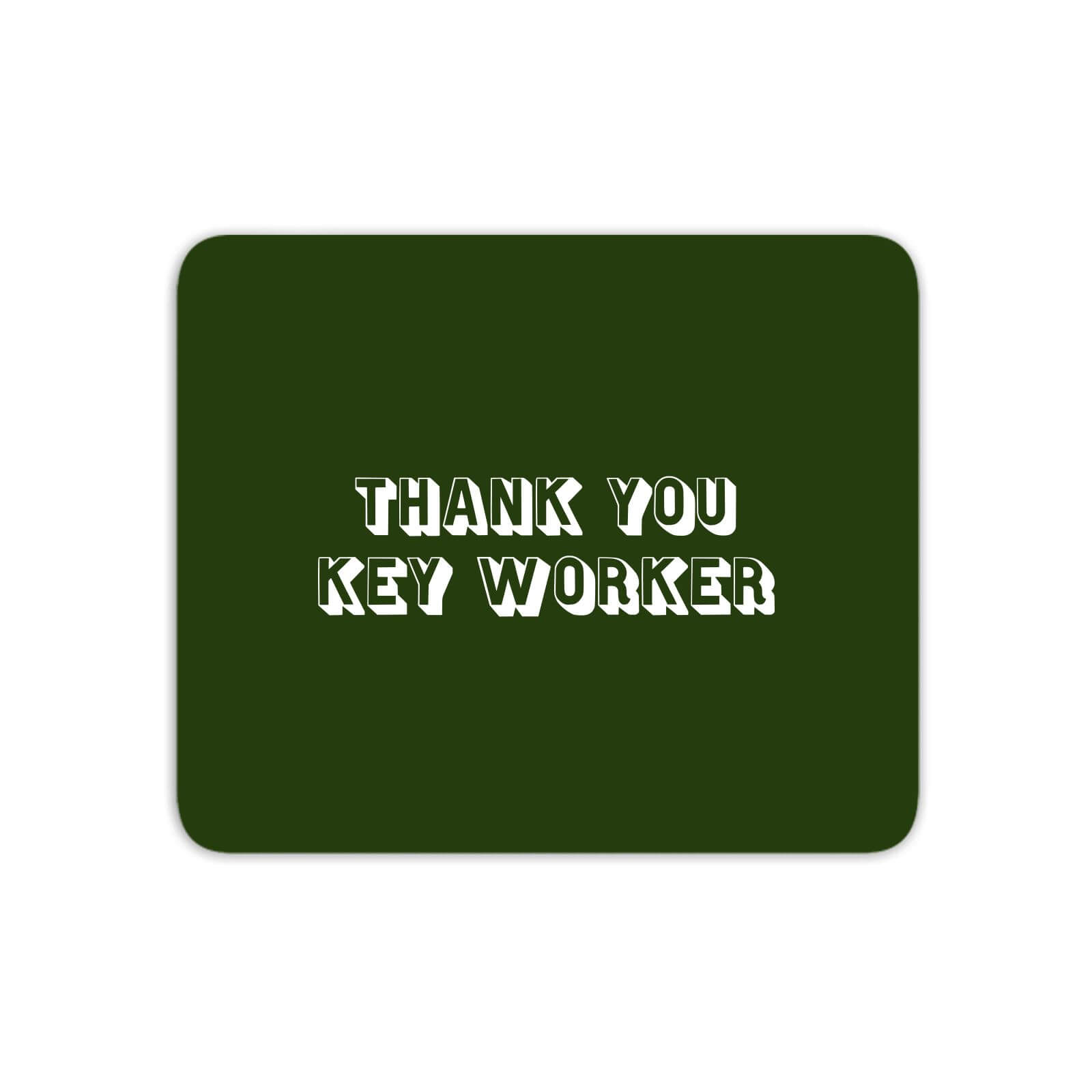 Thank You Key Worker Mouse Mat