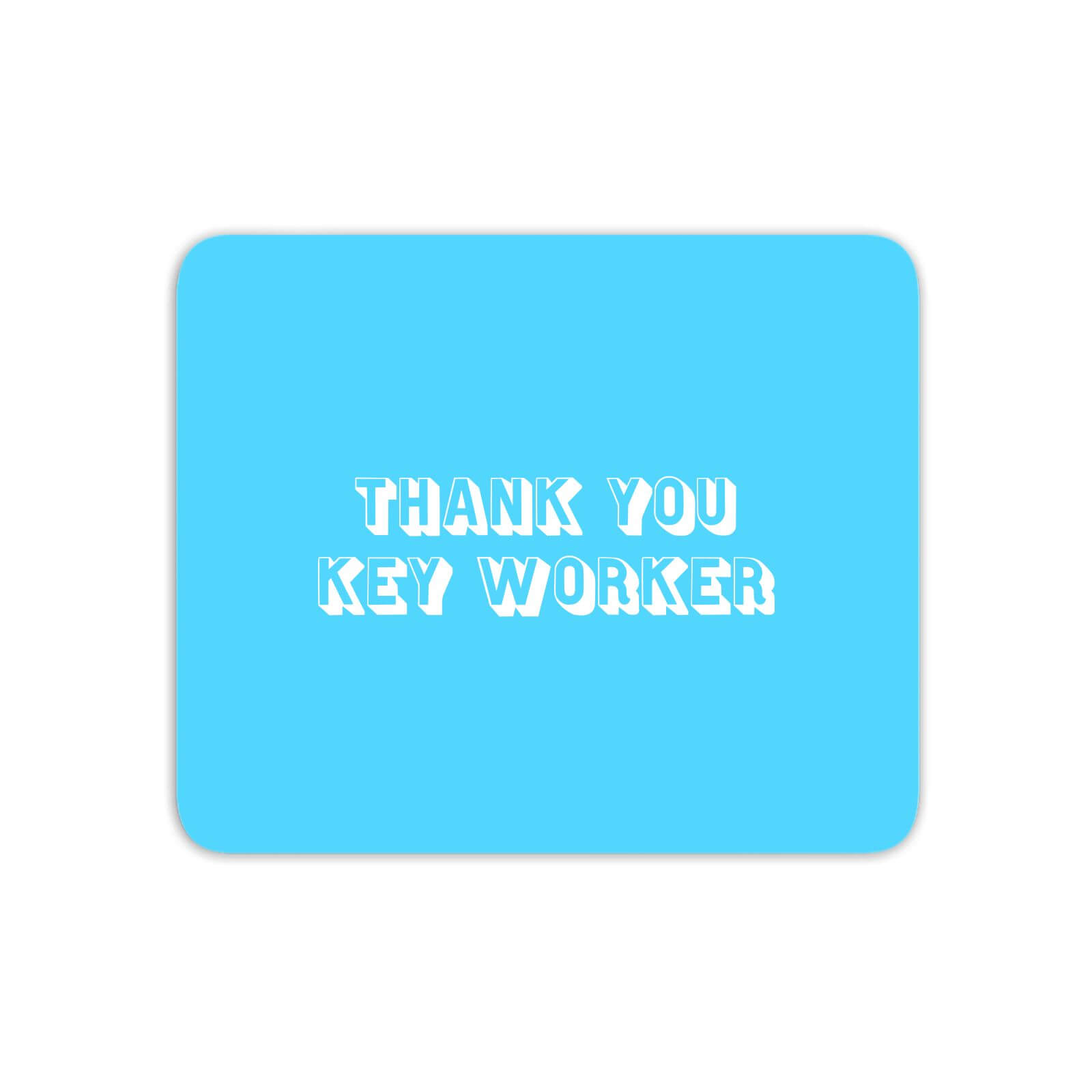 Thank You Key Worker Mouse Mat