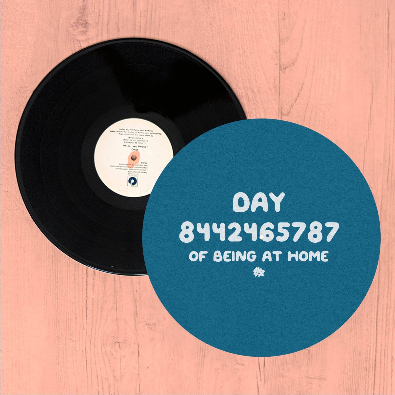 Day 8442465787 Of Quarantine Slip Mat