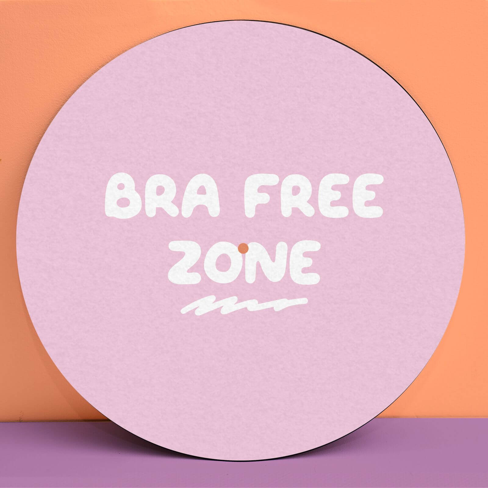 Bra Free Zone Slip Mat