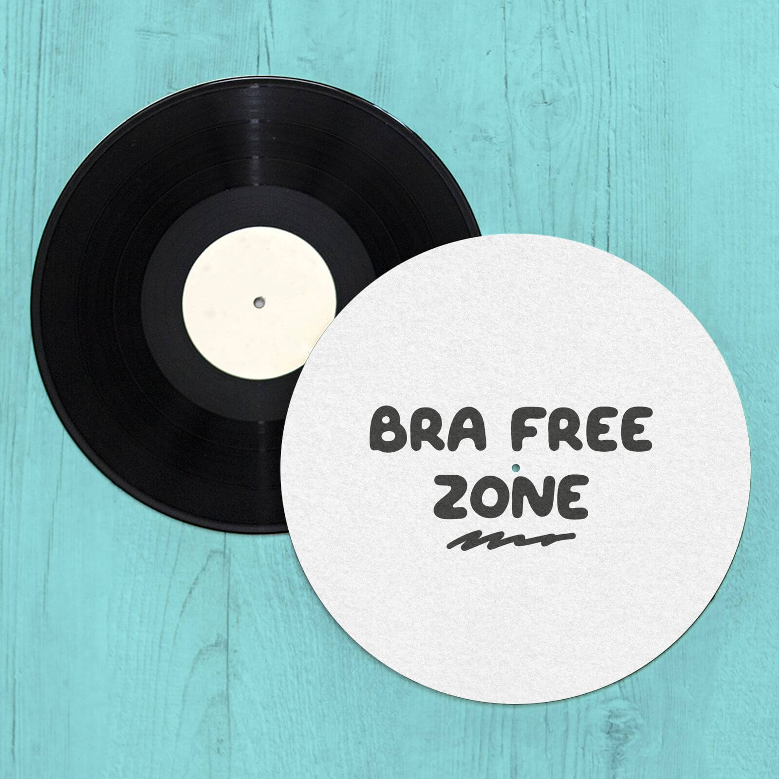 Bra Free Zone Slip Mat