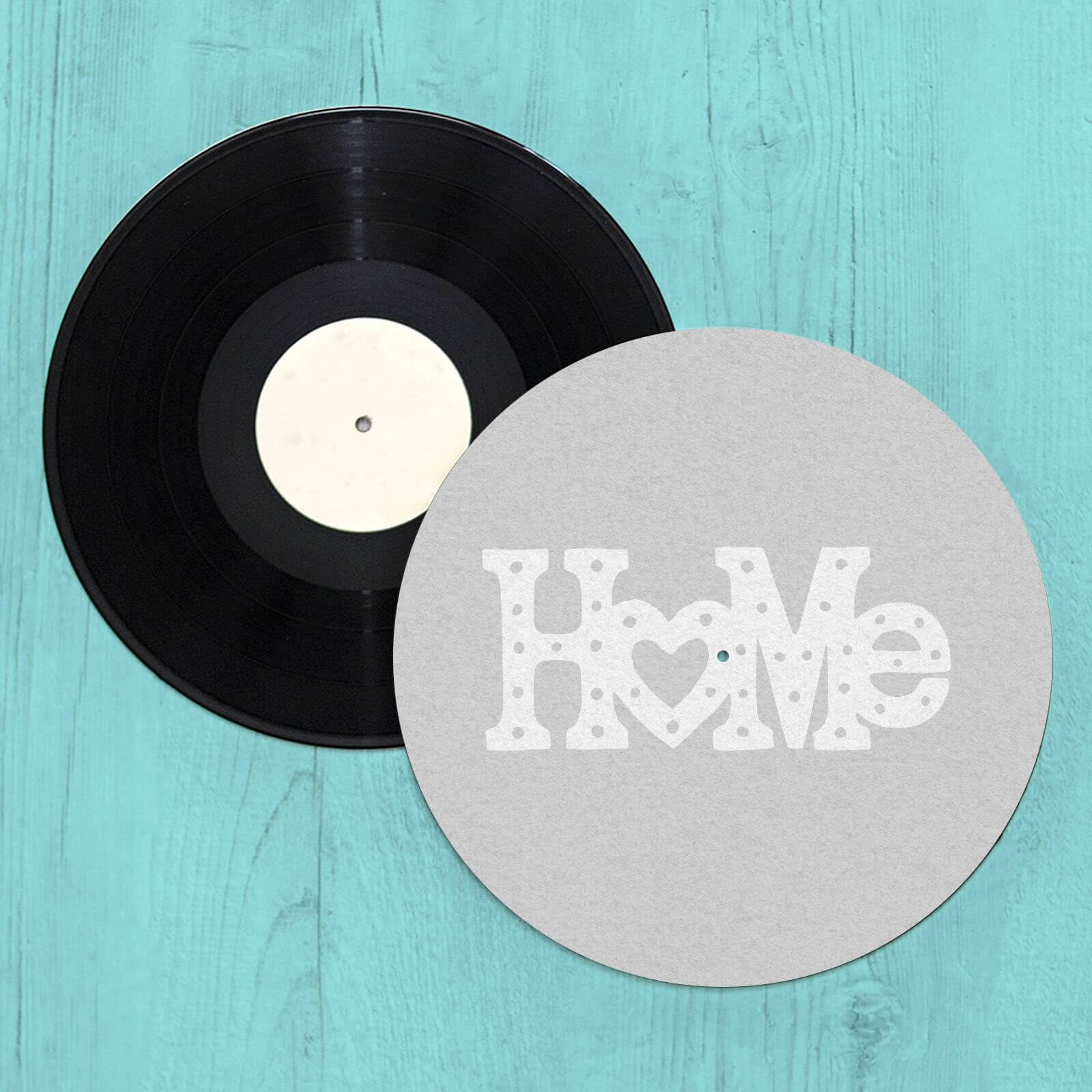 Home Typographic Slip Mat