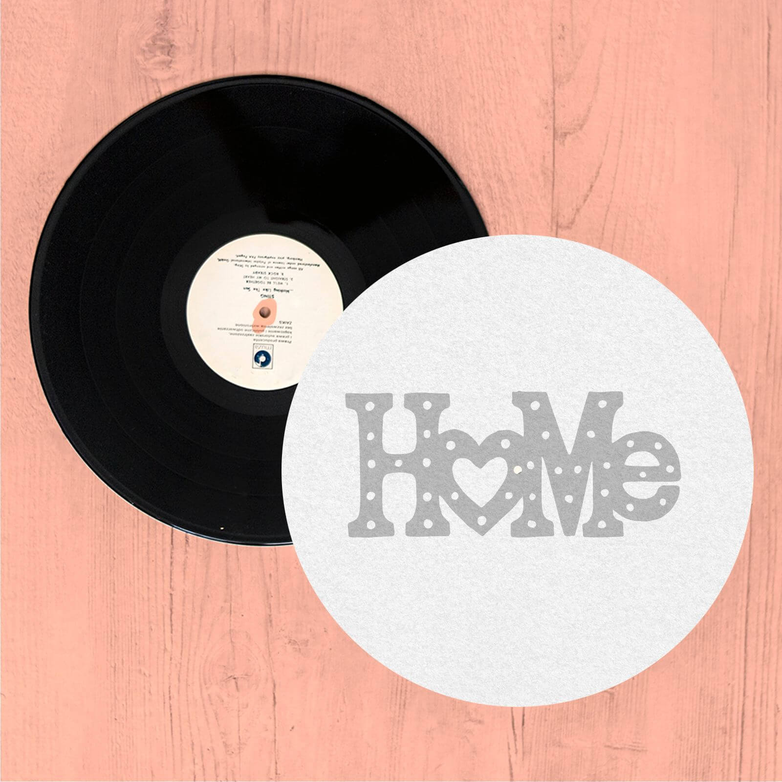Home Typographic Slip Mat