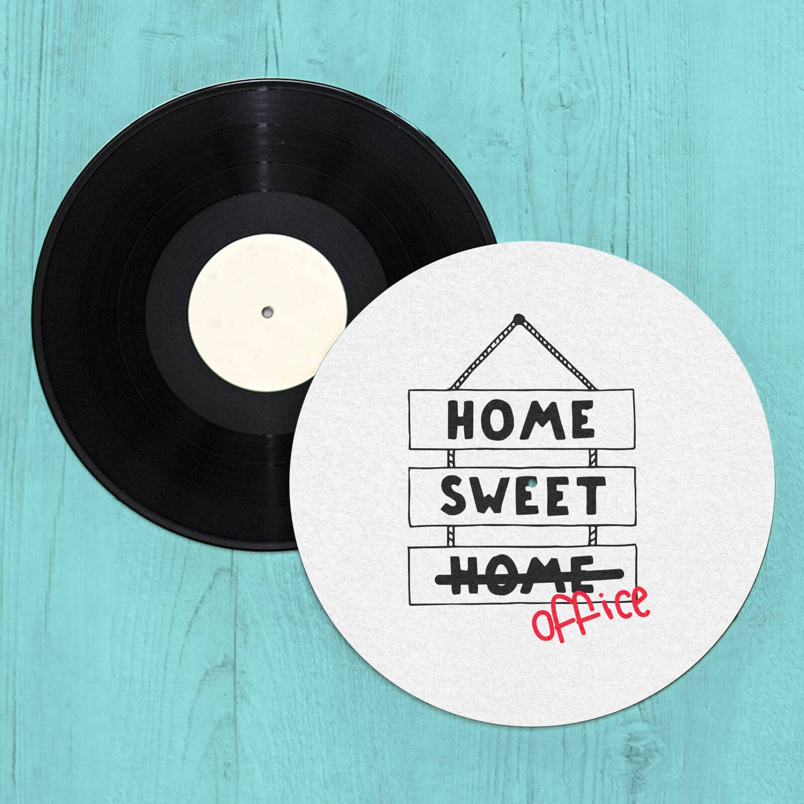 Home Sweet Office Slip Mat