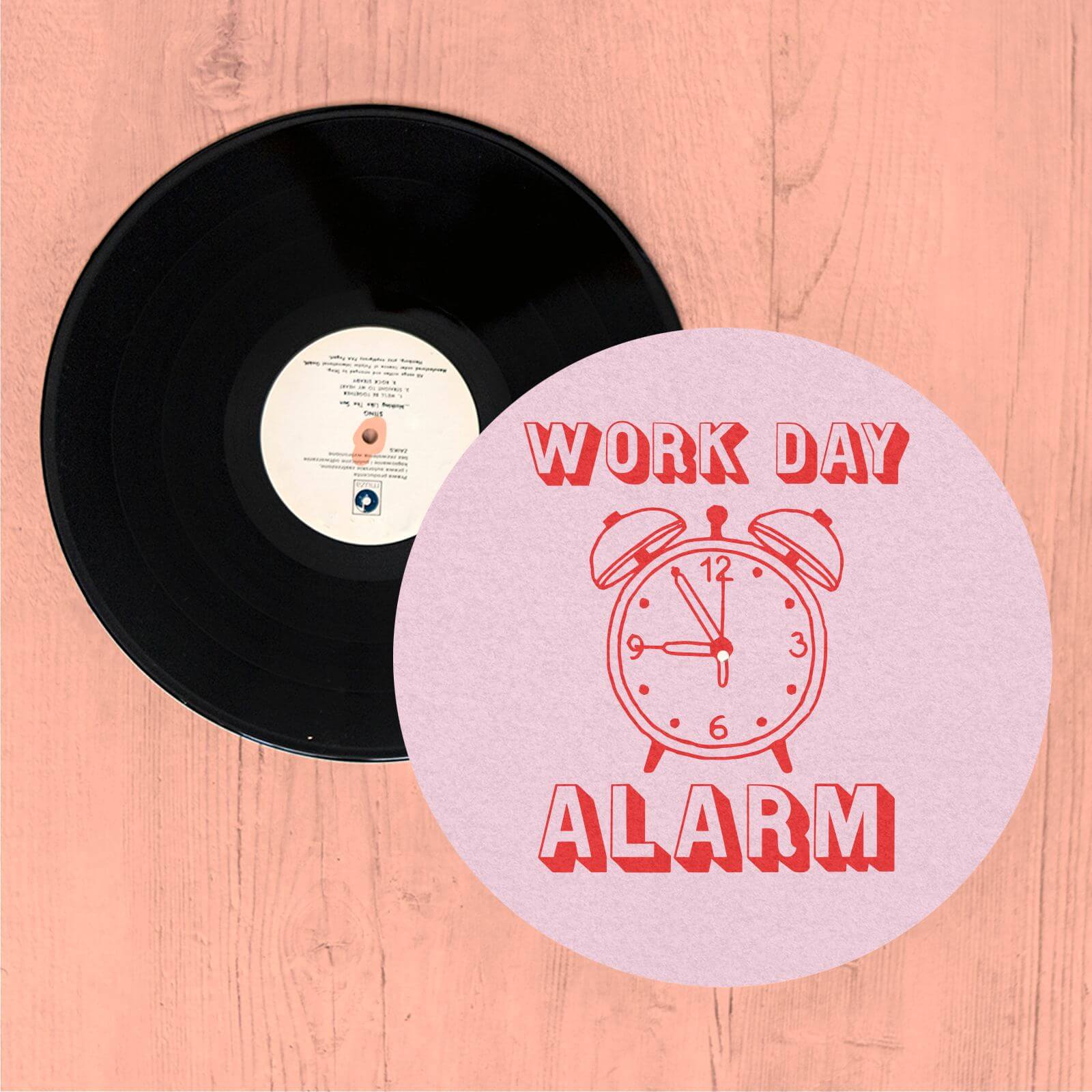 Work Day Alarm Slip Mat
