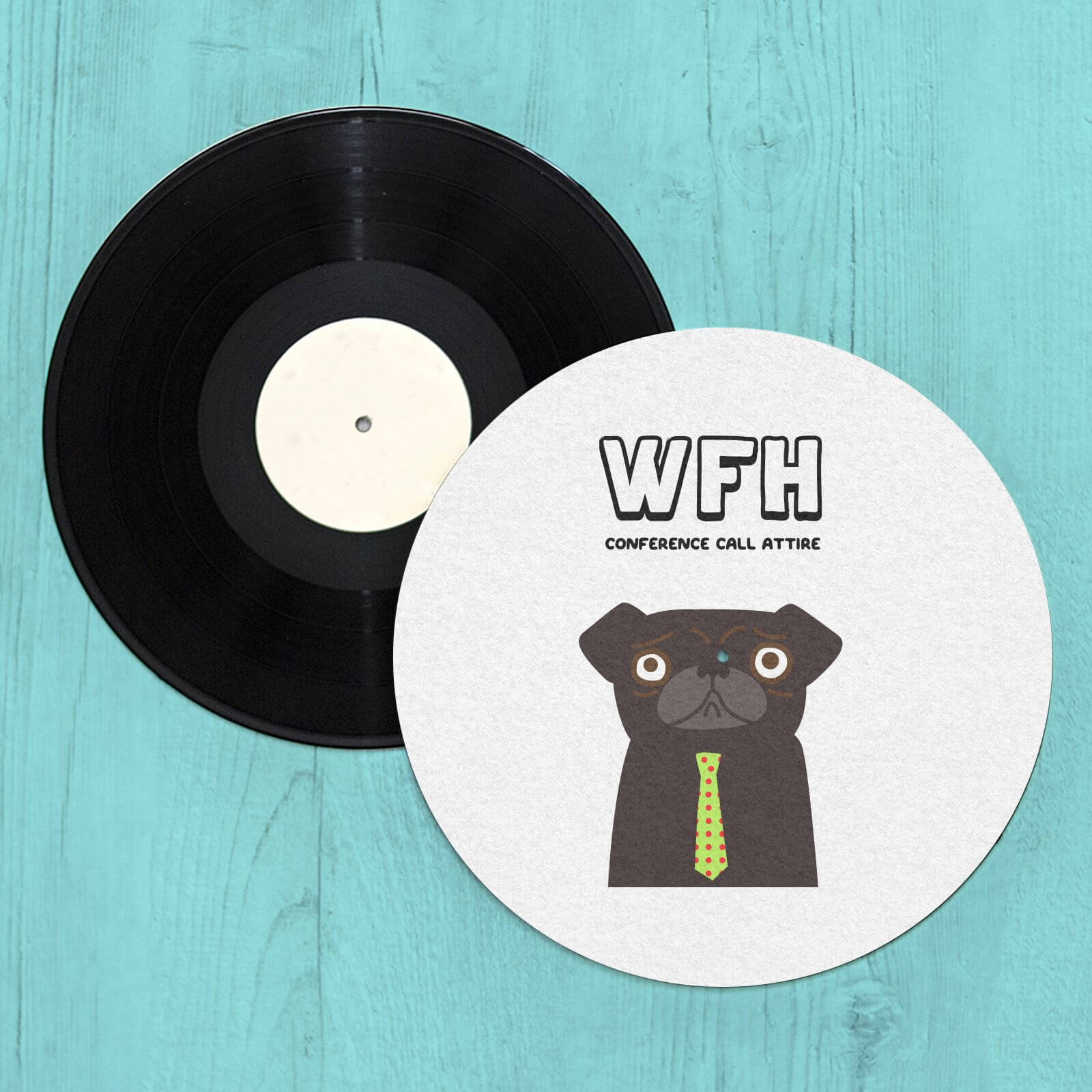 Conference Call Attire Slip Mat