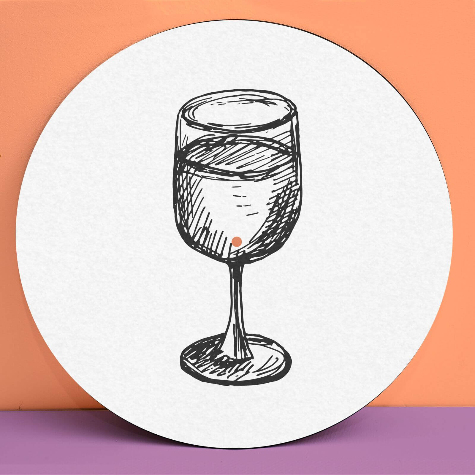 Wine Glass Slip Mat