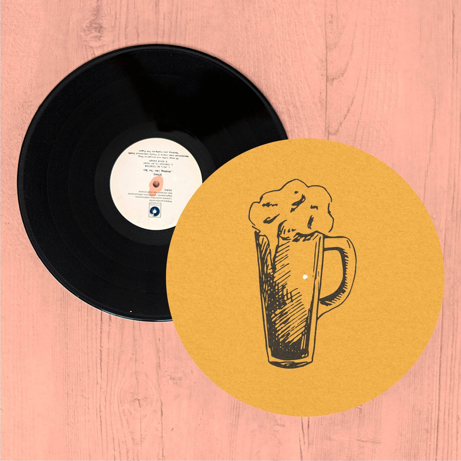 Beer Glass Slip Mat