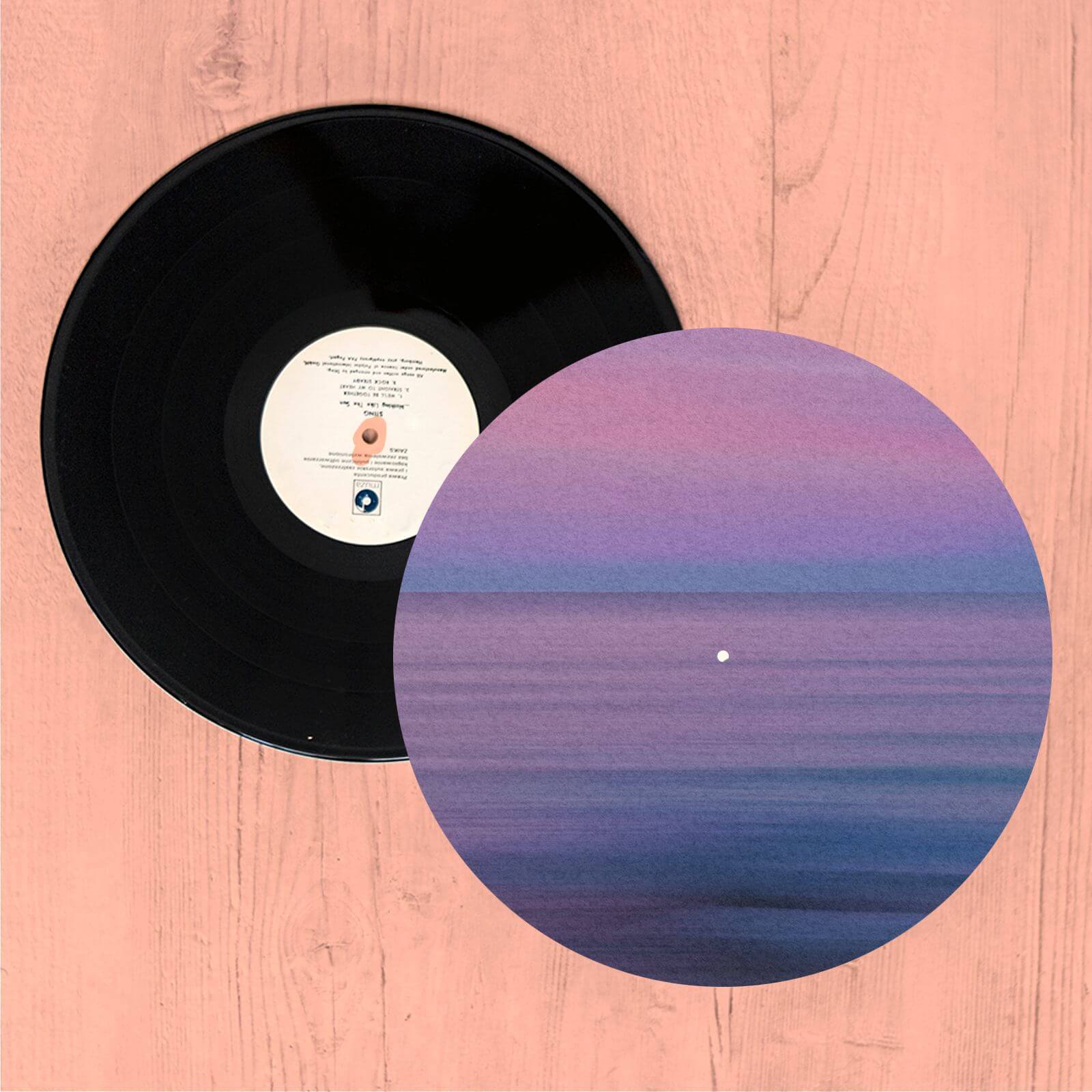 Sunset Purple Tones Slip Mat