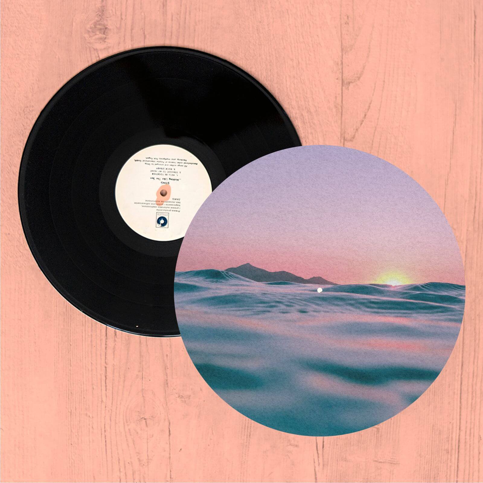 Sunset With Water Slip Mat