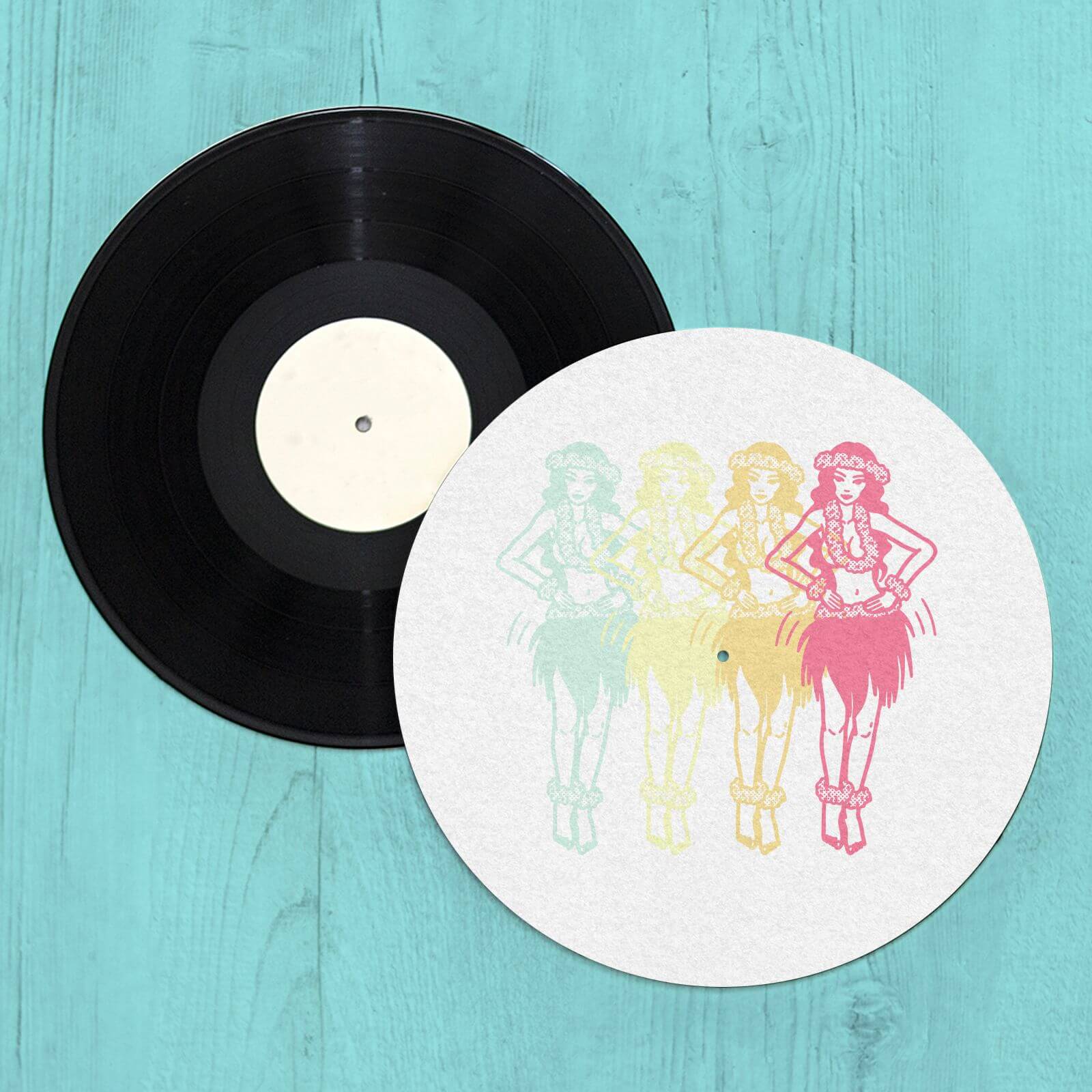 Hula Girls Slip Mat