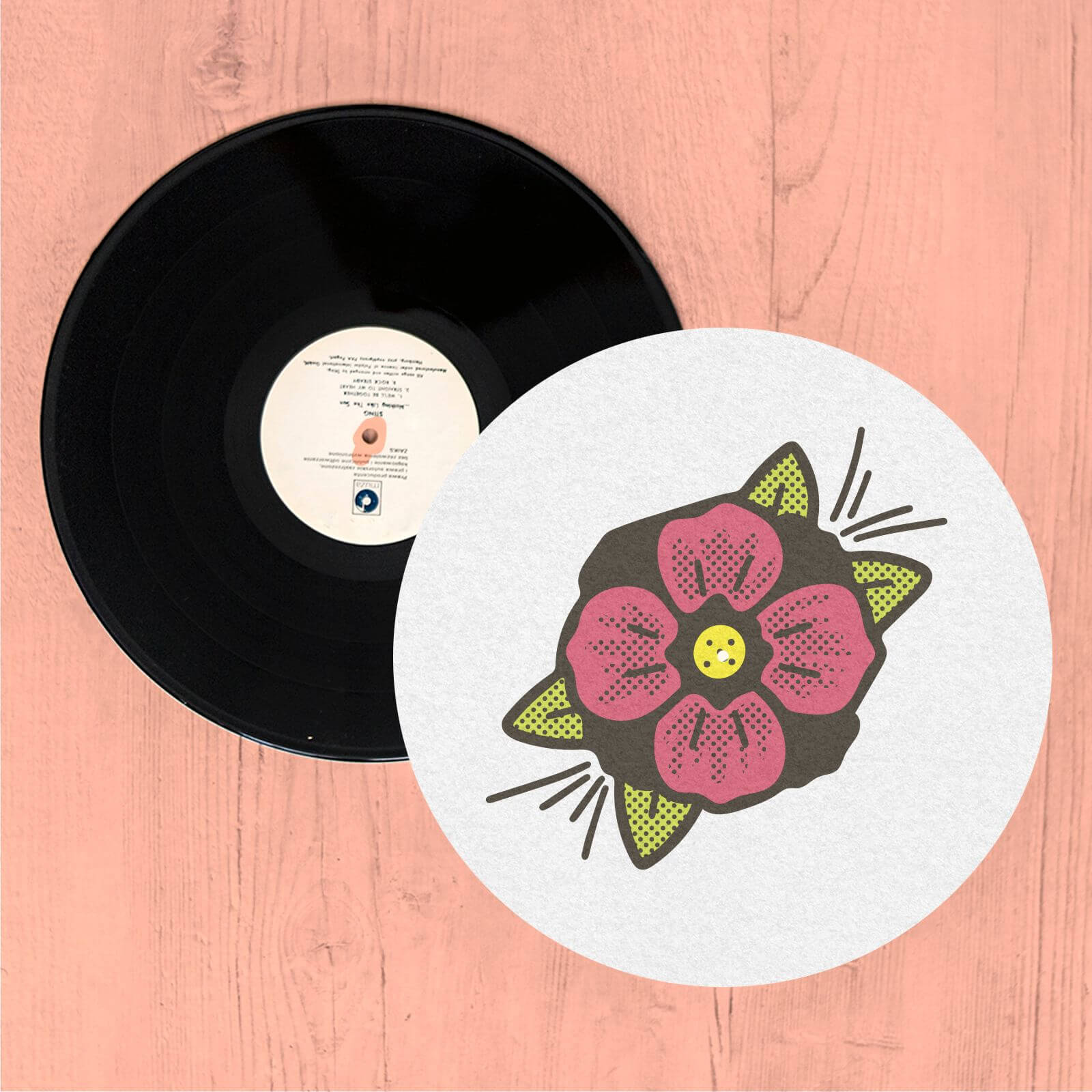 Summer Flower Slip Mat