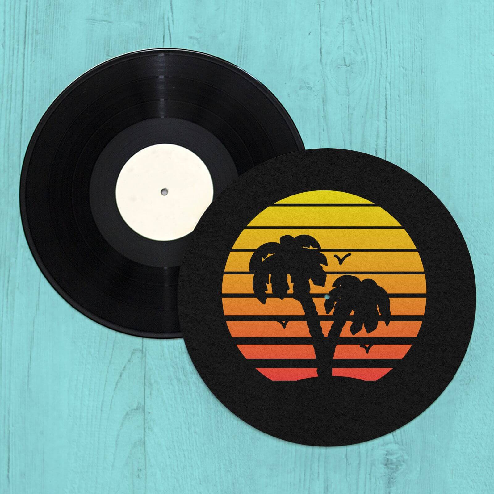Summer Sunset Slip Mat