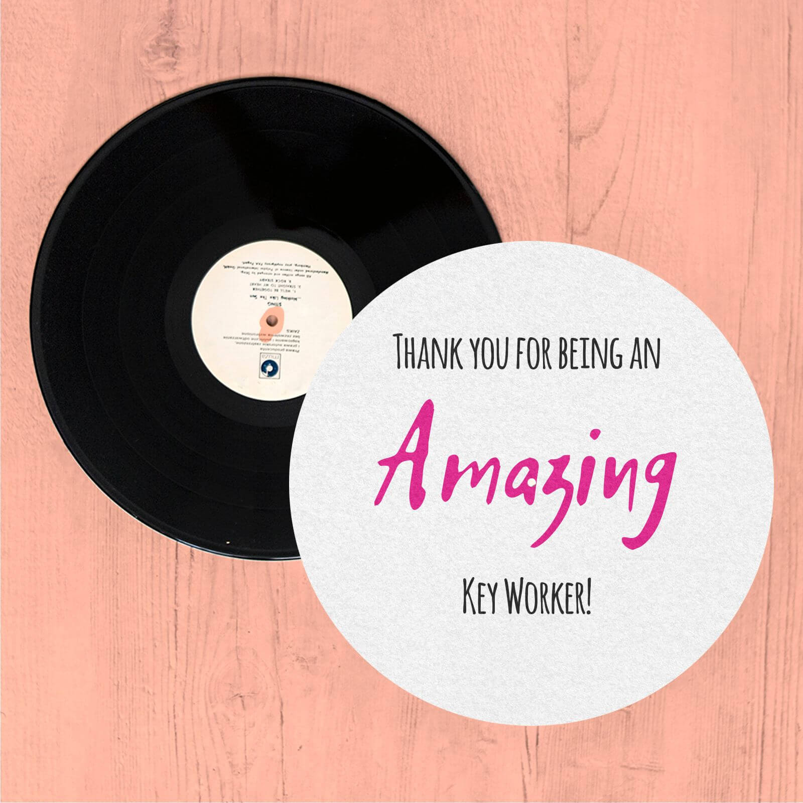 Thank You For Being An Amazing Key Worker! Slip Mat