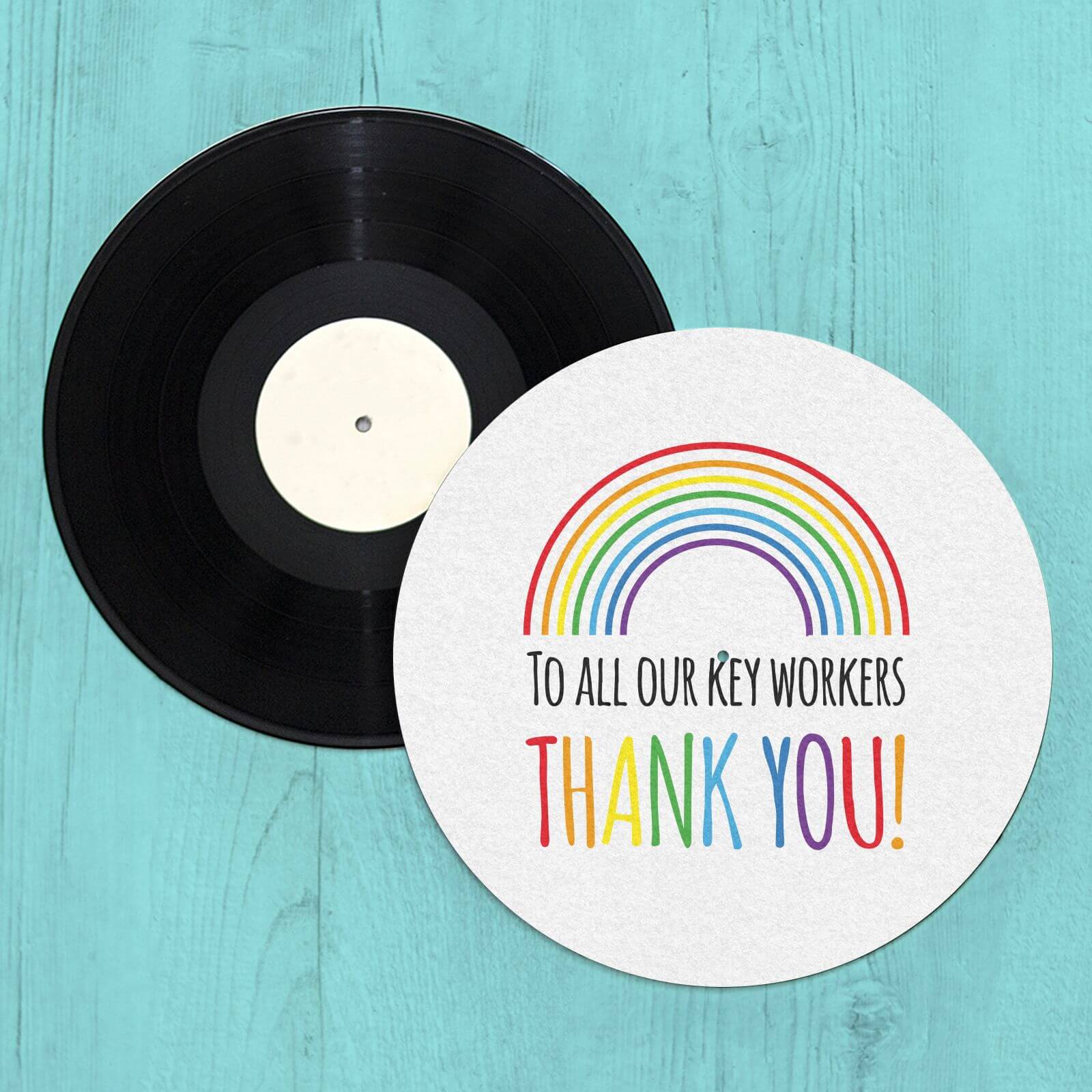 To All Our Key Workers Thank You! Slip Mat