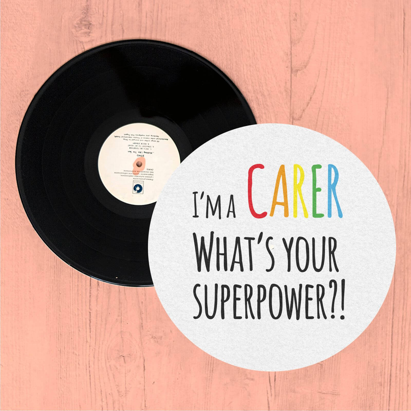 I'm A Carer What's Your Super Power Slip Mat